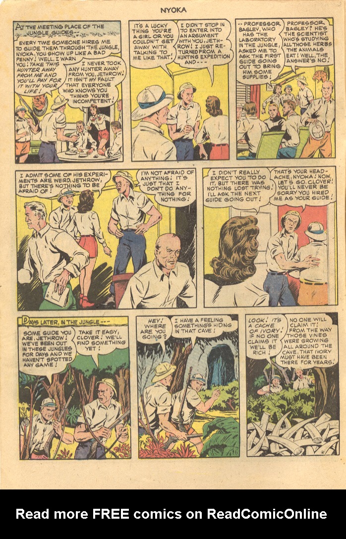 Read online Nyoka the Jungle Girl (1945) comic -  Issue #44 - 4