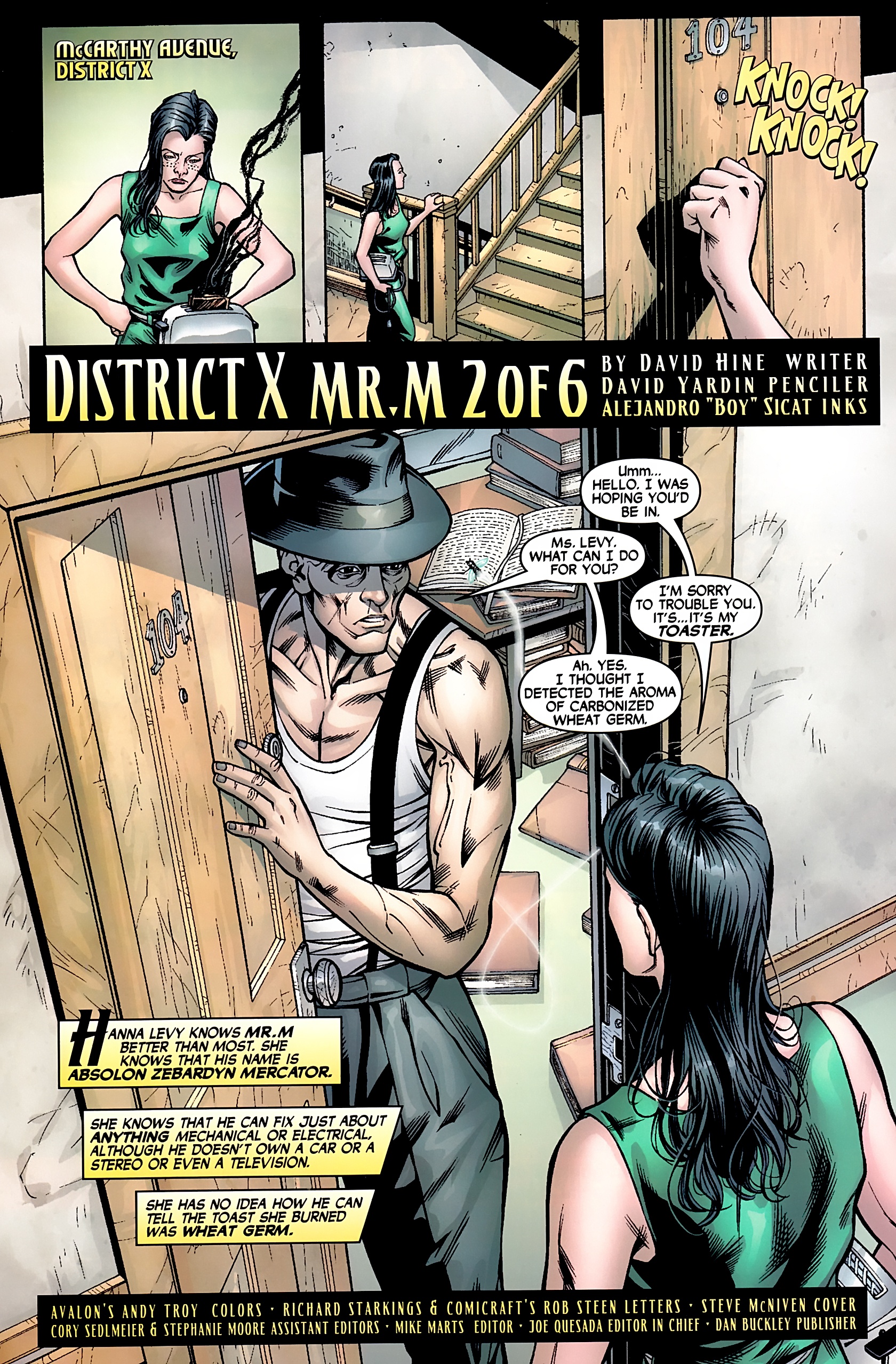 Read online District X comic -  Issue #2 - 3