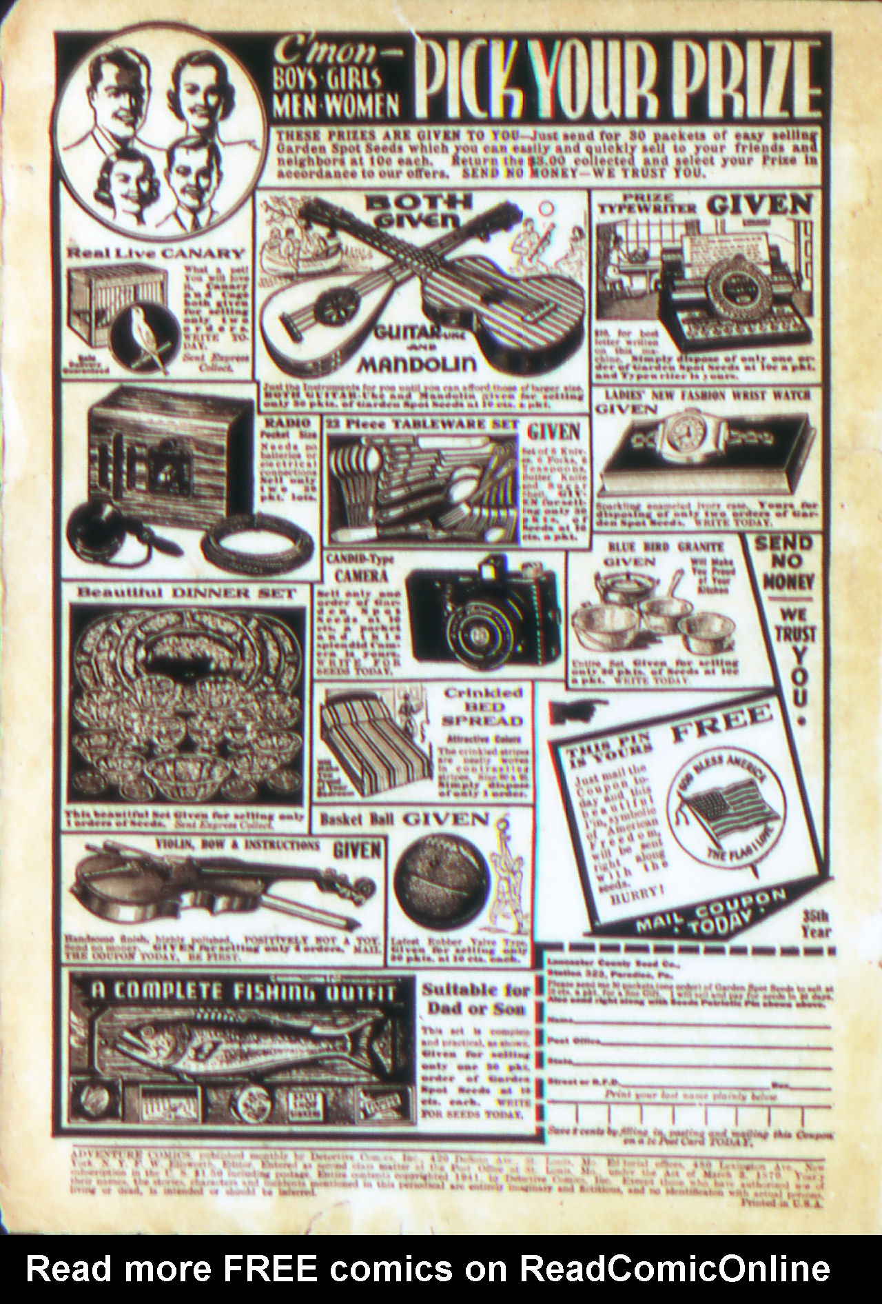 Read online Adventure Comics (1938) comic -  Issue #71 - 3