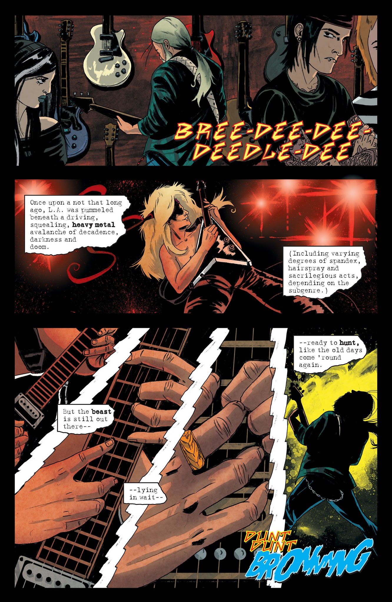 Read online Rockstars comic -  Issue #6 - 6