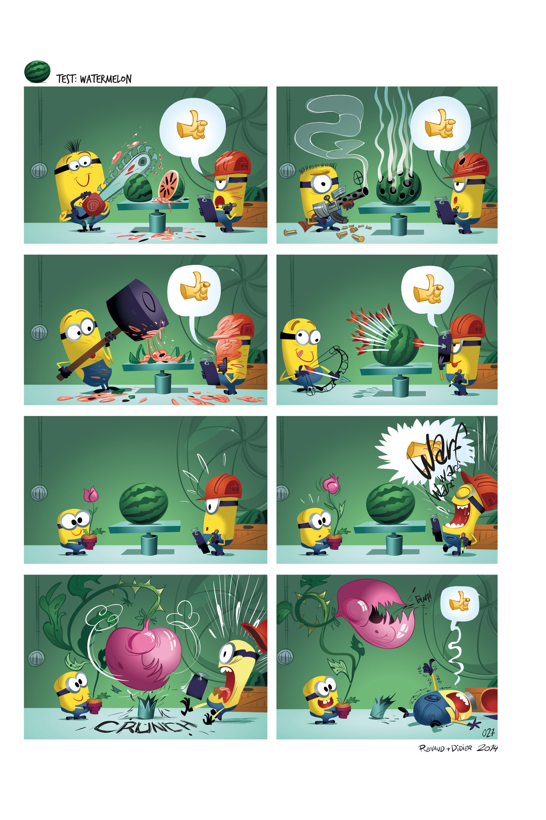 Read online Minions comic -  Issue #1 - 17