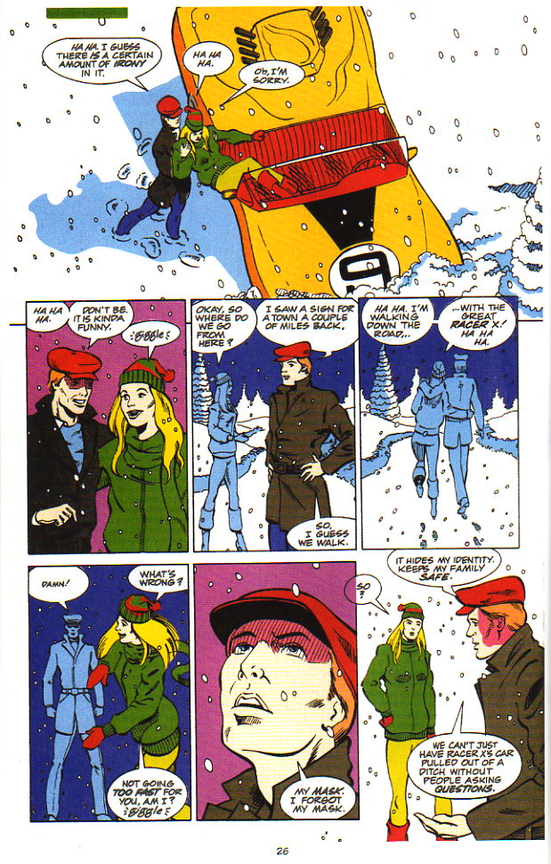 Read online Racer X (1988) comic -  Issue #6 - 23