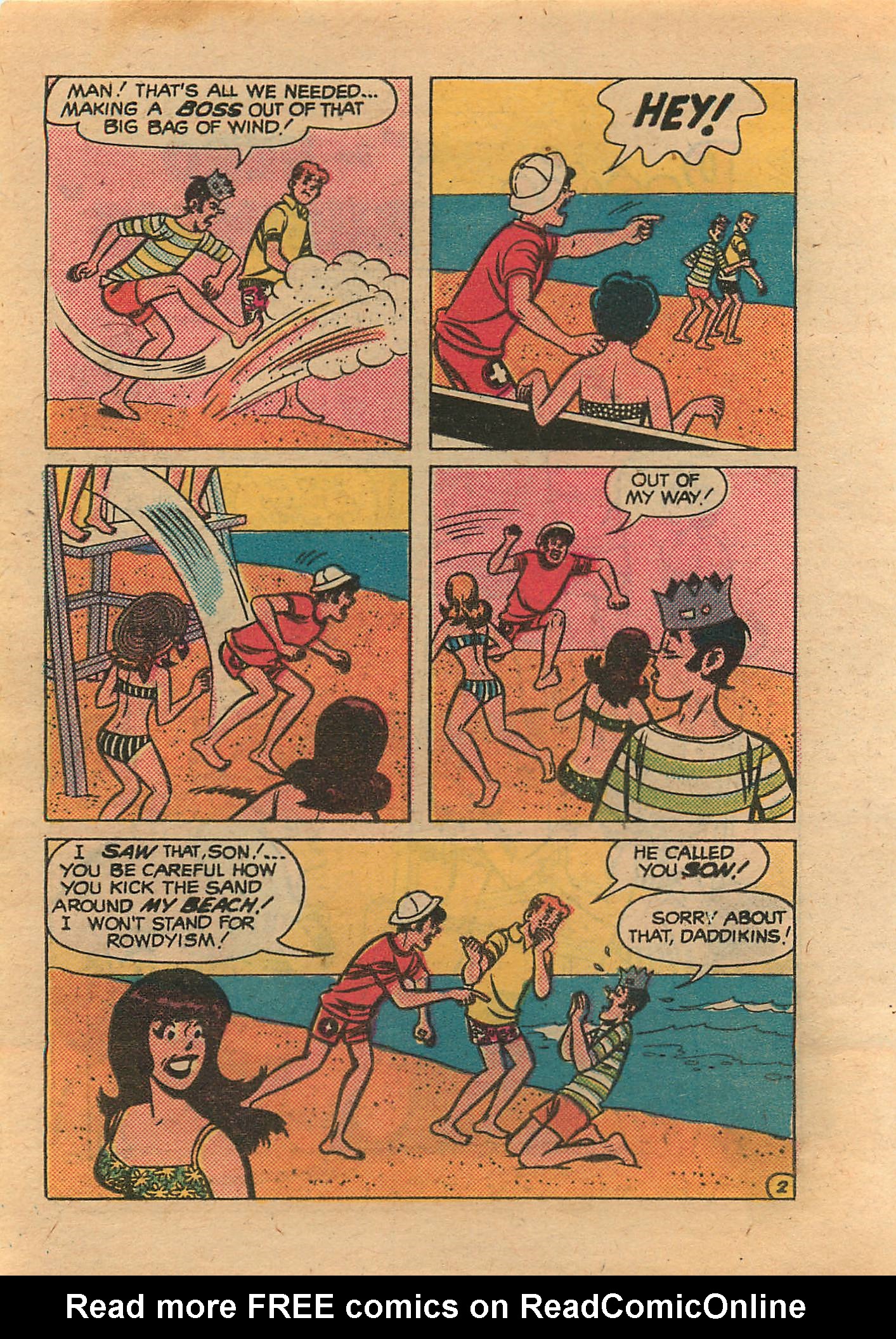 Read online Archie...Archie Andrews, Where Are You? Digest Magazine comic -  Issue #19 - 70