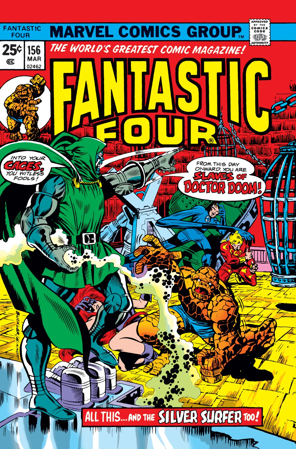 Read online Fantastic Four (1961) comic -  Issue #156 - 1