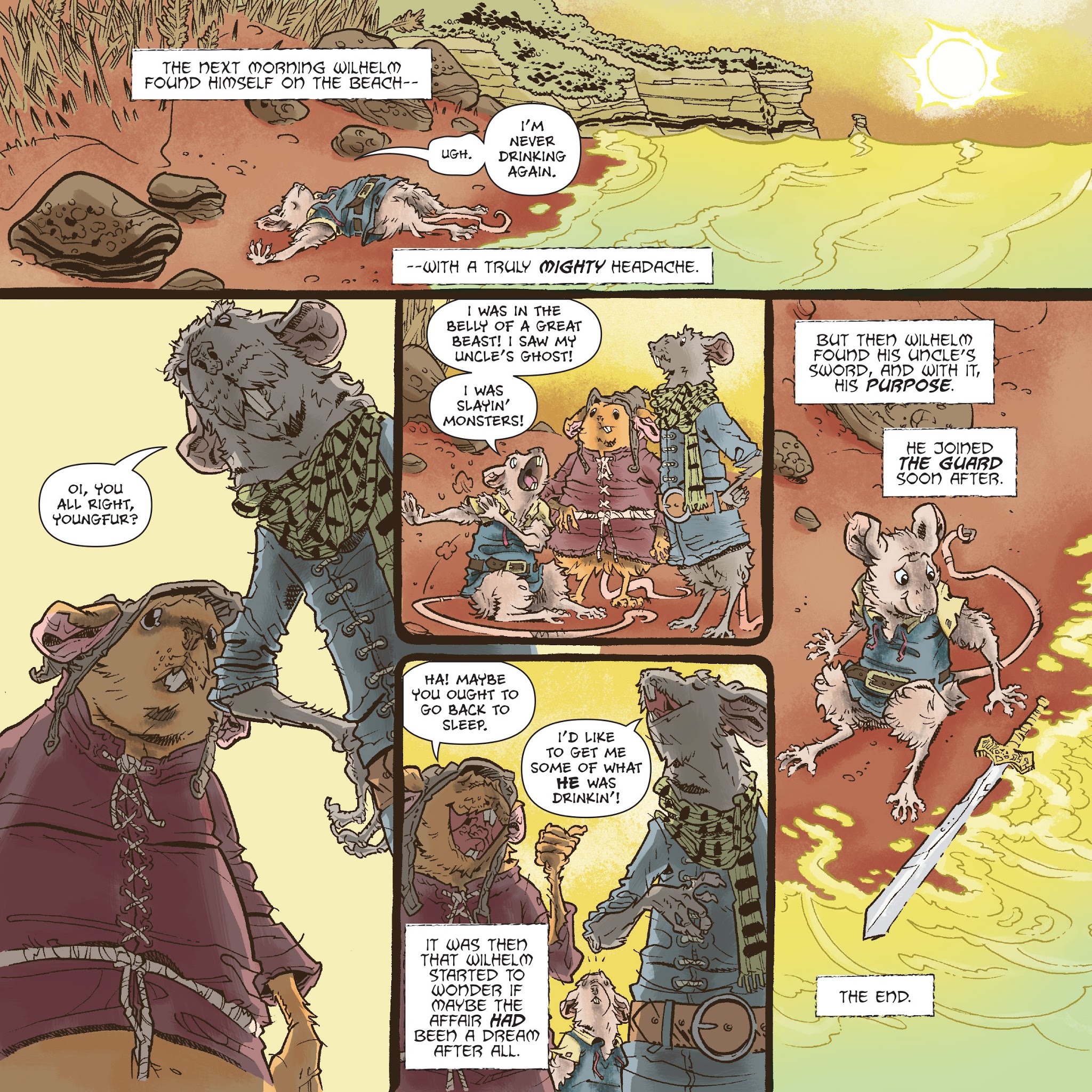 Read online Mouse Guard: Legends of the Guard Volume Three comic -  Issue # TPB - 104