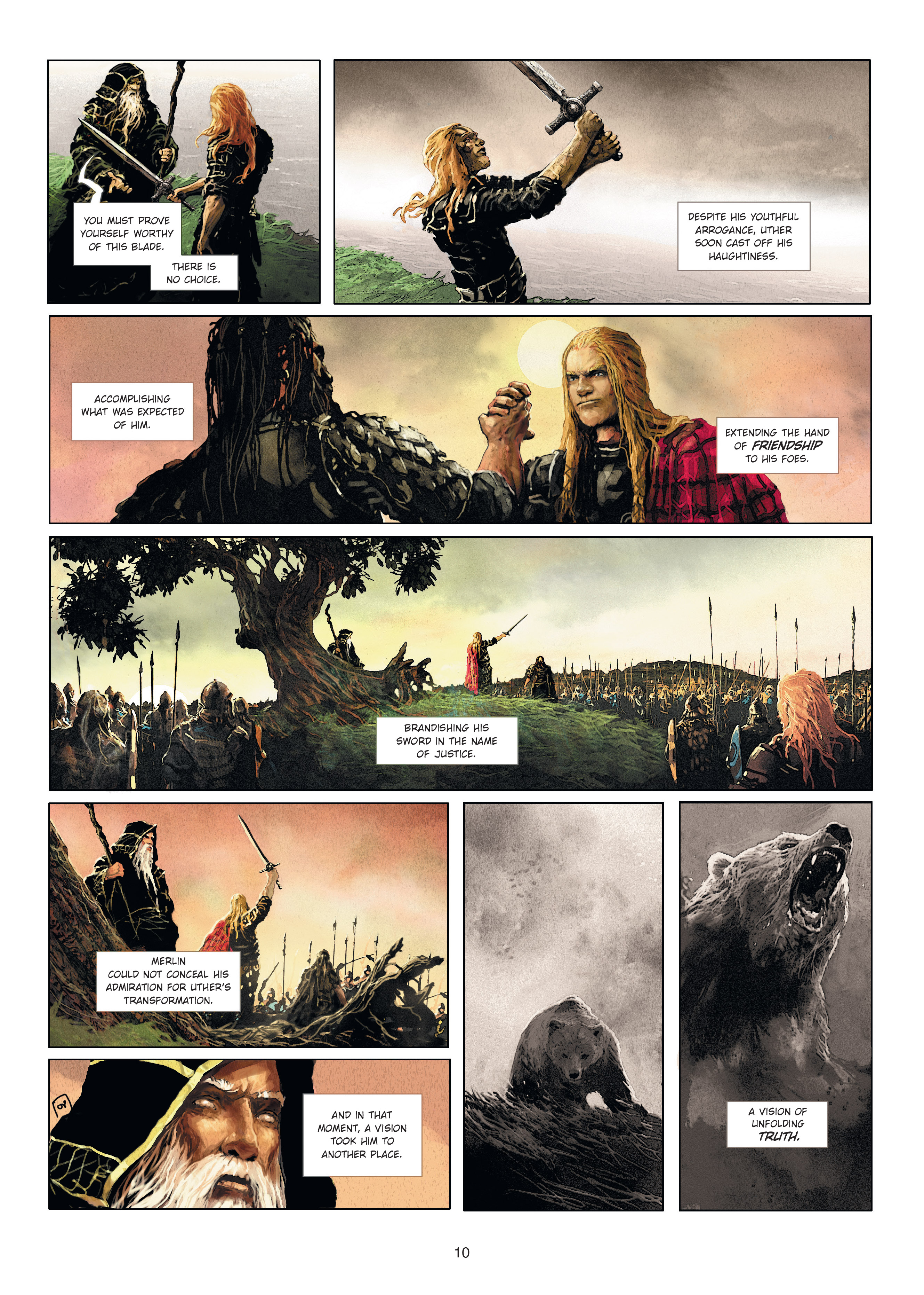 Read online Excalibur - The Chronicles comic -  Issue # TPB 1 - 10