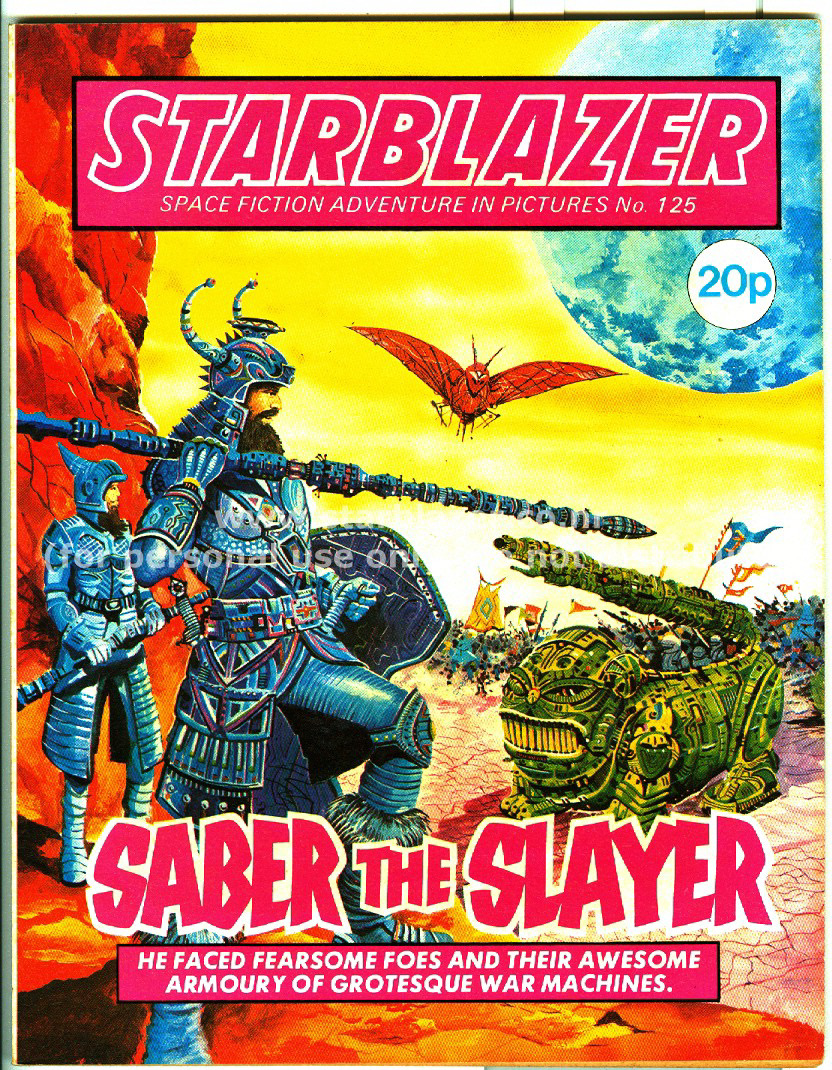 Read online Starblazer comic -  Issue #125 - 1