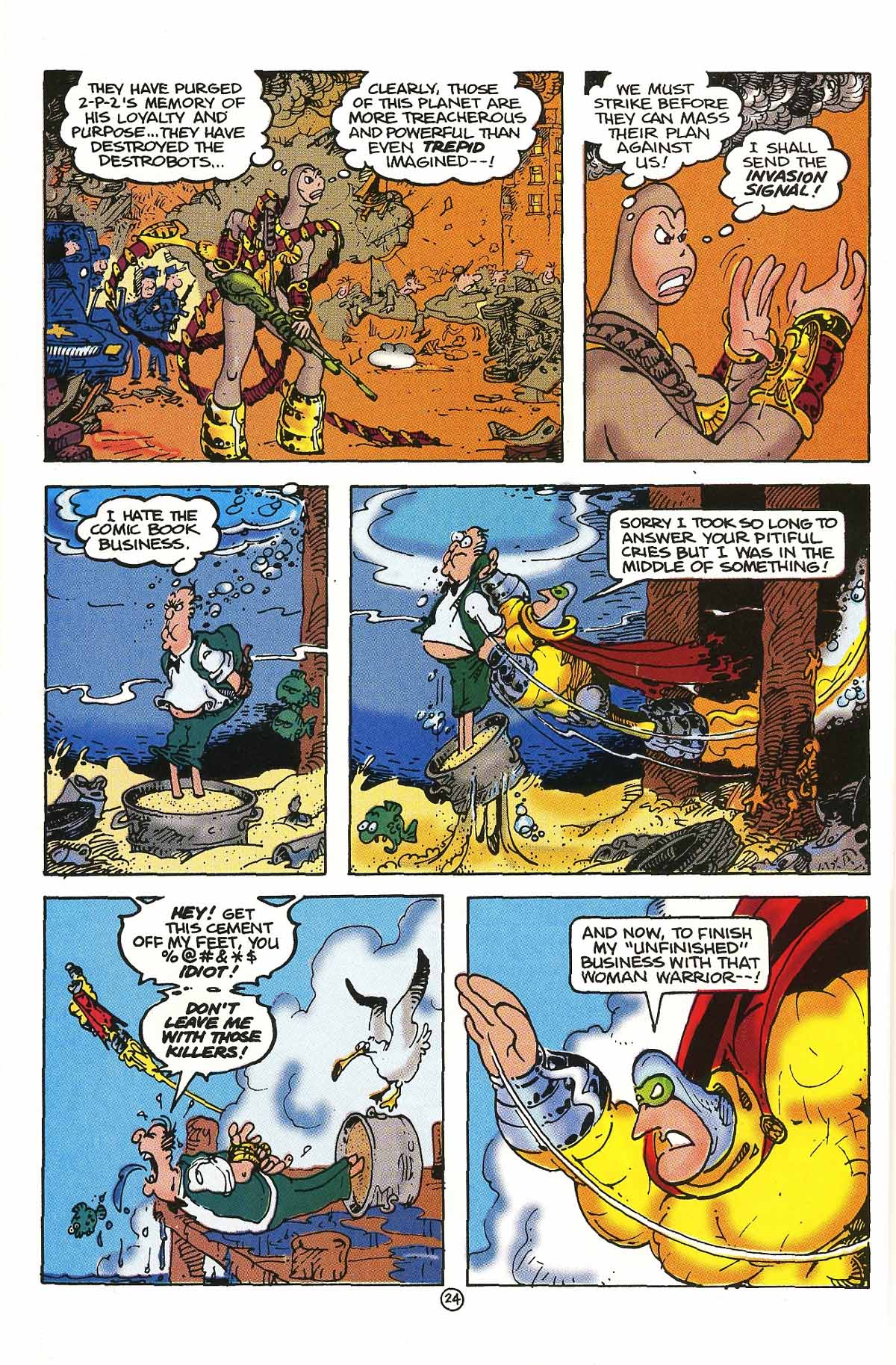 Read online The Mighty Magnor comic -  Issue #5 - 25