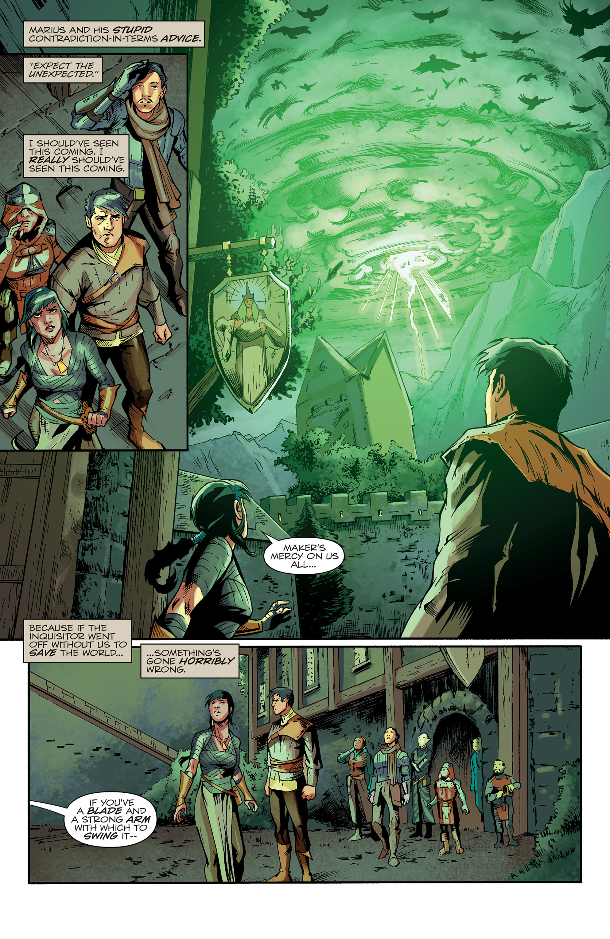 Read online Dragon Age: Magekiller comic -  Issue #5 - 5