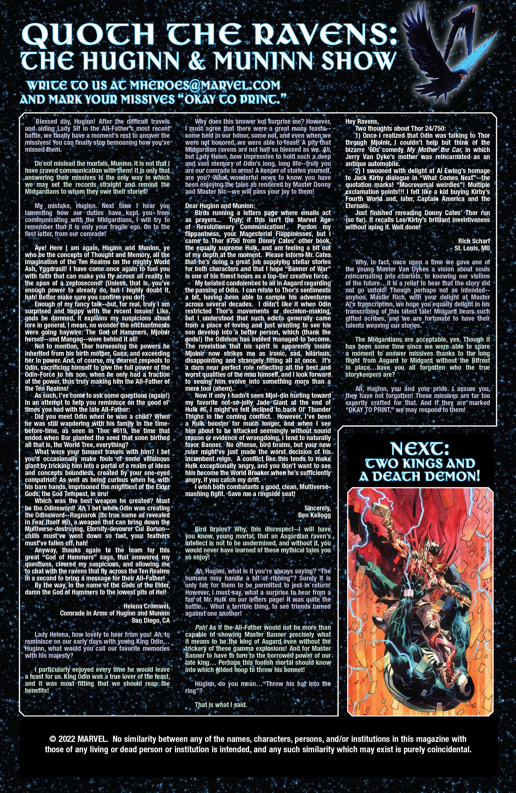 Read online Thor (2020) comic -  Issue #27 - 22