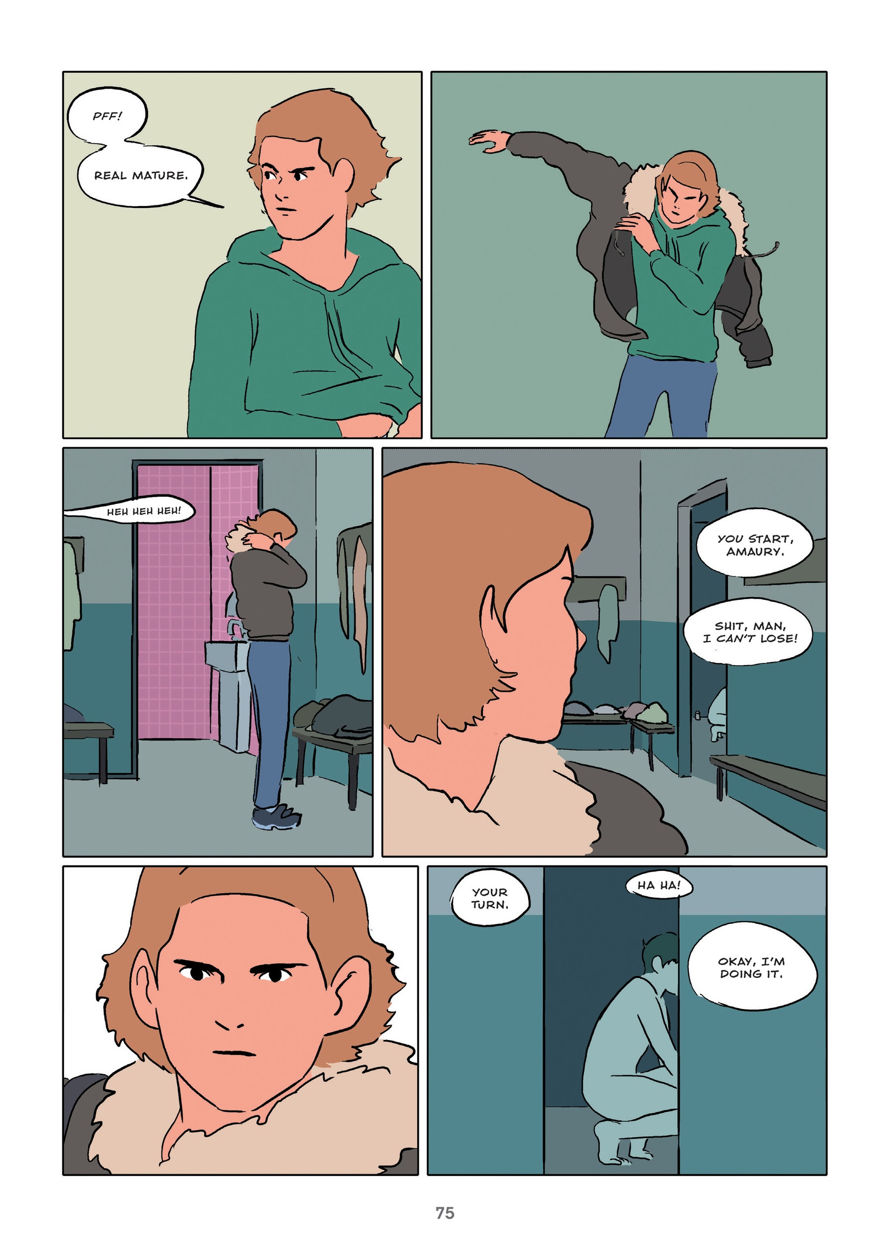 Read online The Locker Room comic -  Issue # TPB - 76