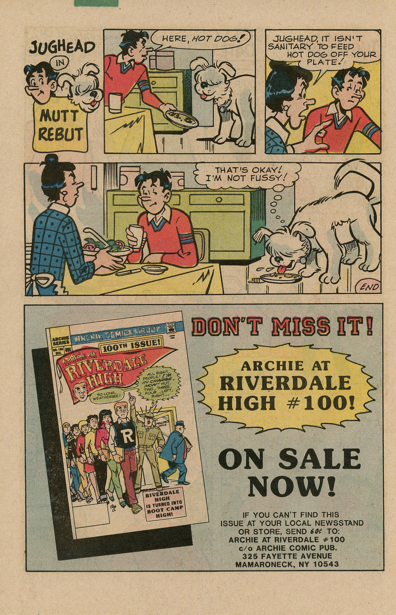 Read online Archie's TV Laugh-Out comic -  Issue #98 - 22
