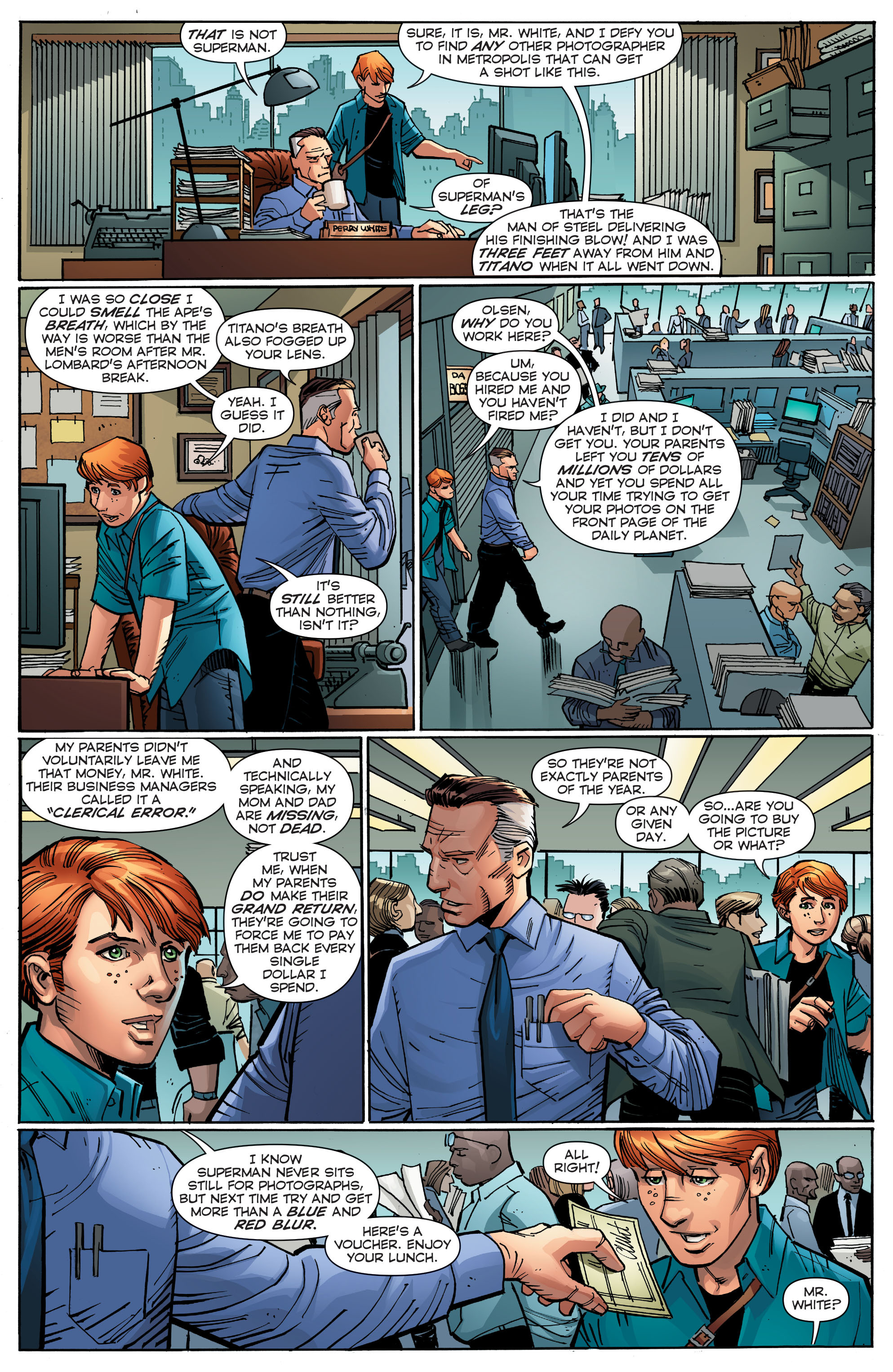 Read online Batman and Robin (2011) comic -  Issue #31 - Batman and Frankenstein - 24