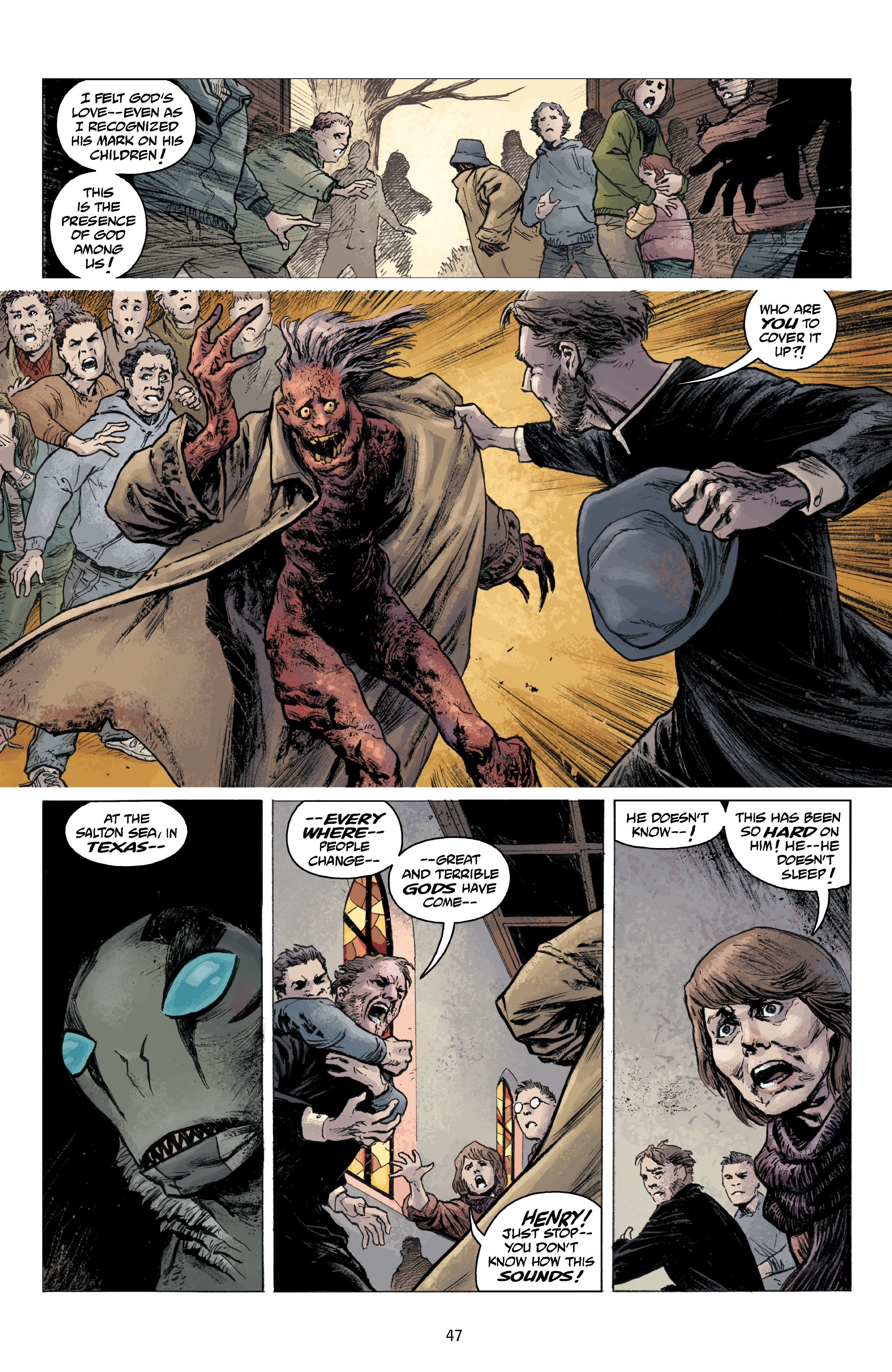 Read online Abe Sapien comic -  Issue # _TPB Dark and Terrible 1 (Part 1) - 48