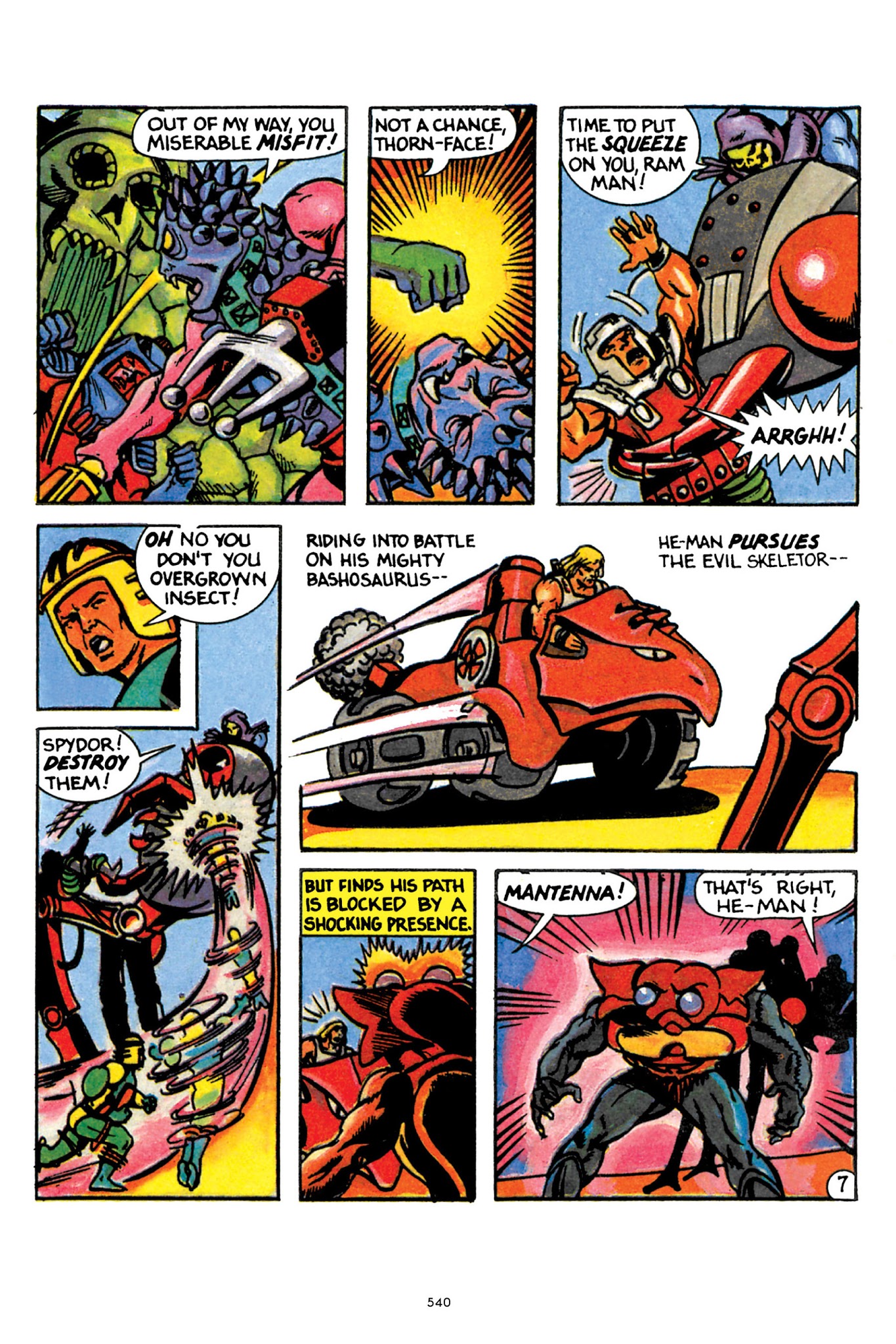 Read online He-Man and the Masters of the Universe Minicomic Collection comic -  Issue # TPB 1 - 524