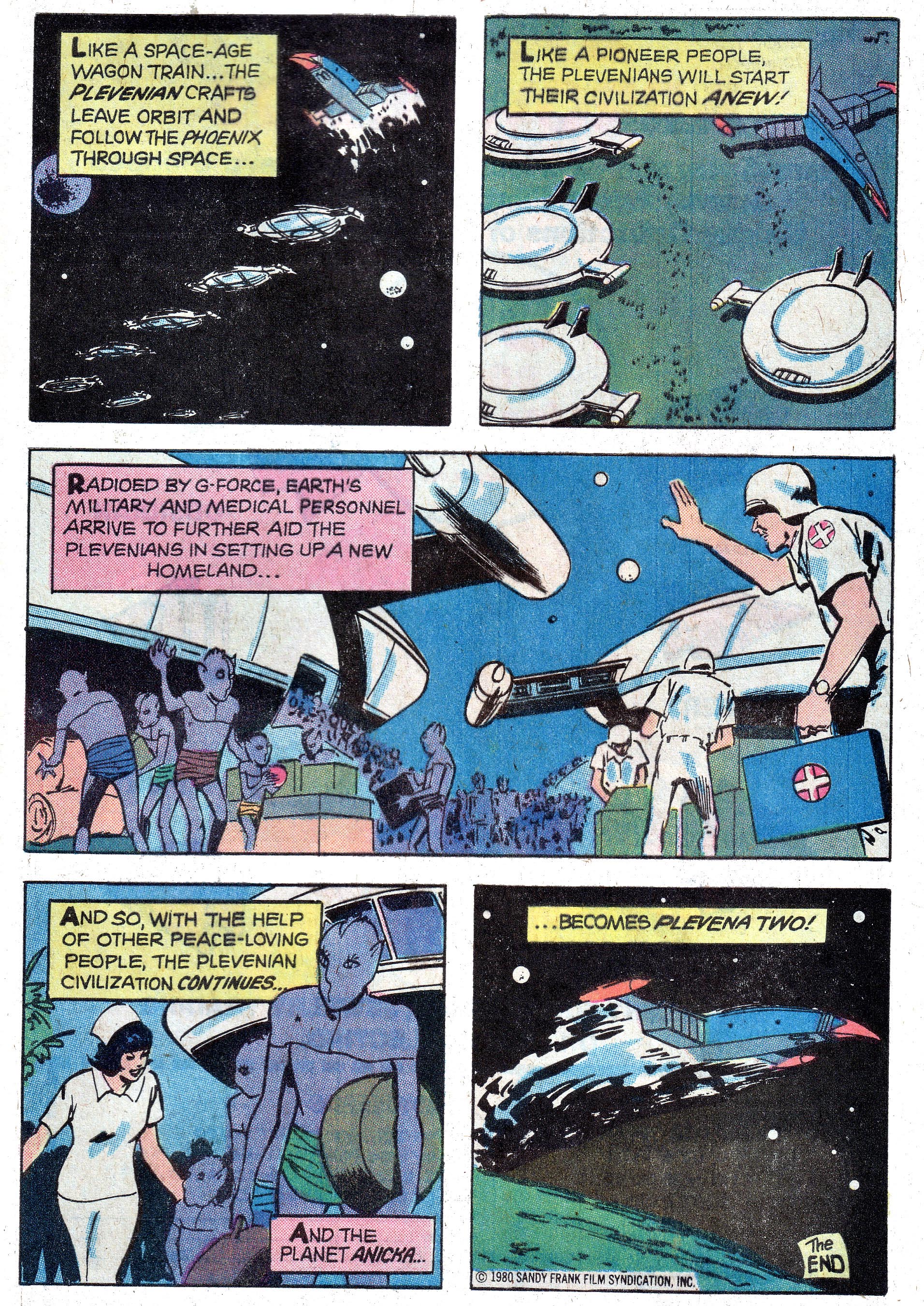 Read online Battle of the Planets (1979) comic -  Issue #10 - 23