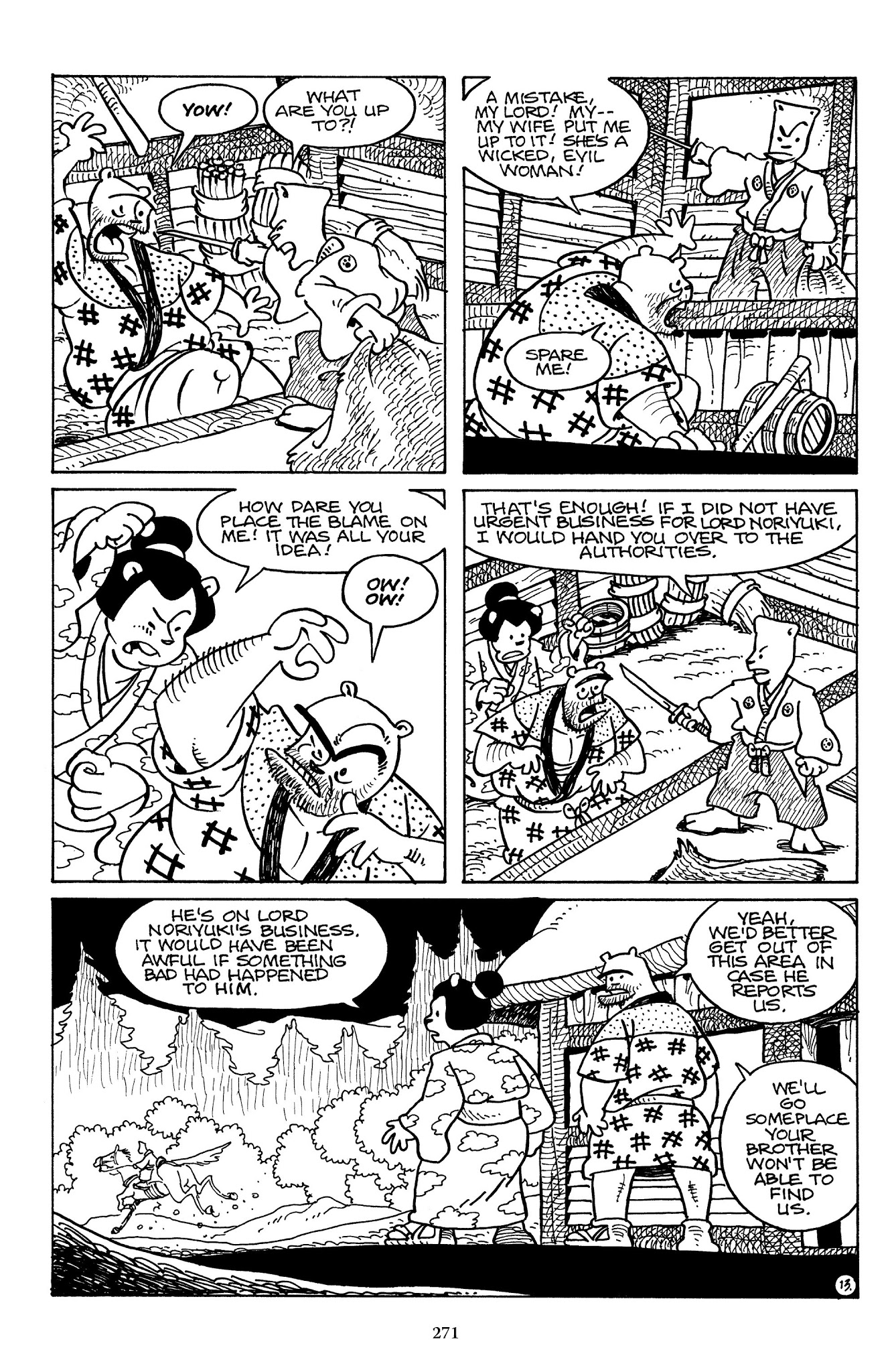 Read online The Usagi Yojimbo Saga comic -  Issue # TPB 5 - 267
