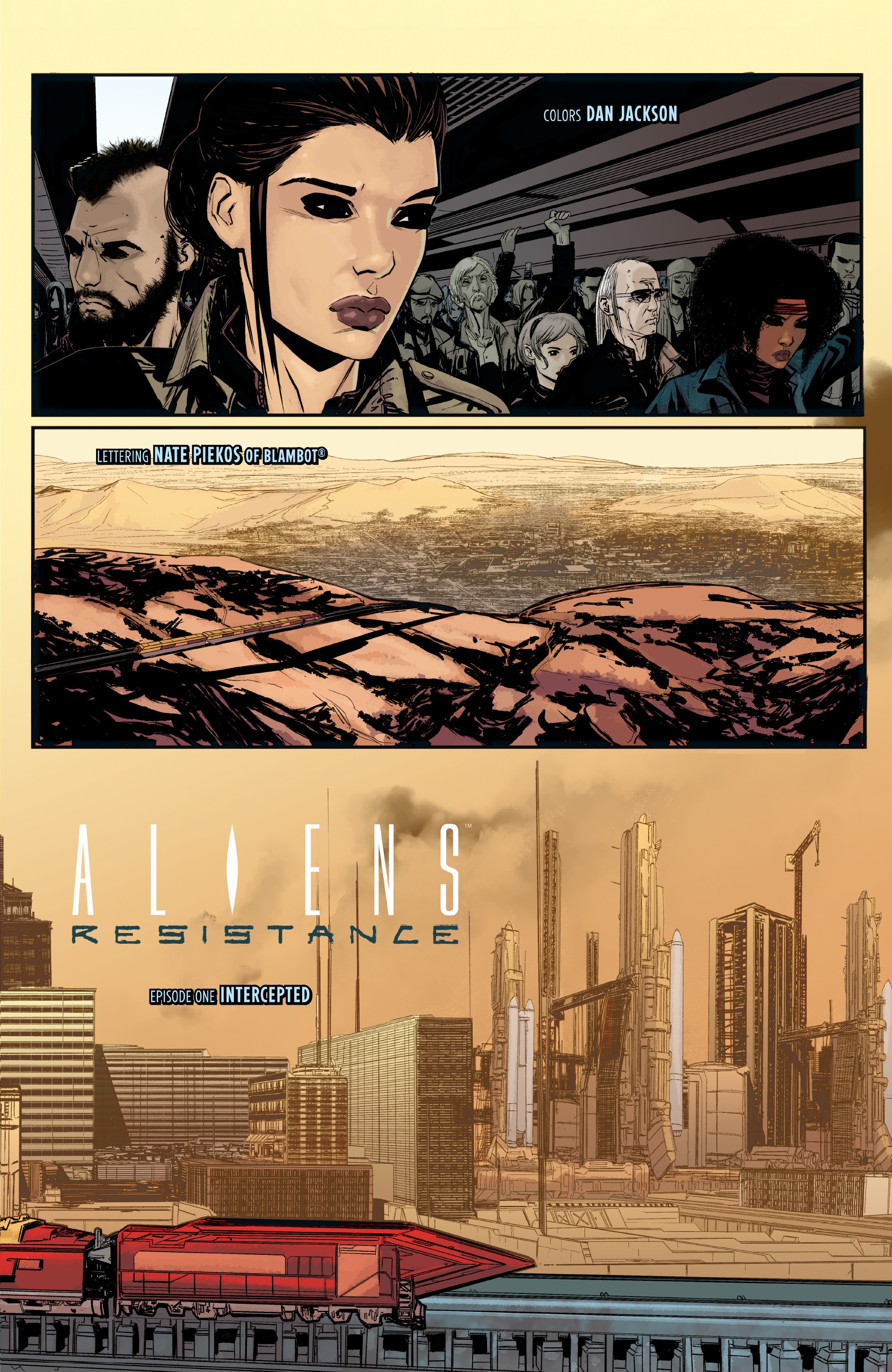 Read online Aliens: Resistance comic -  Issue #1 - 7
