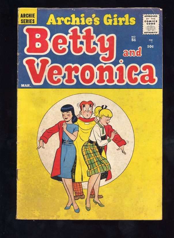Read online Archie's Girls Betty and Veronica comic -  Issue #51 - 1