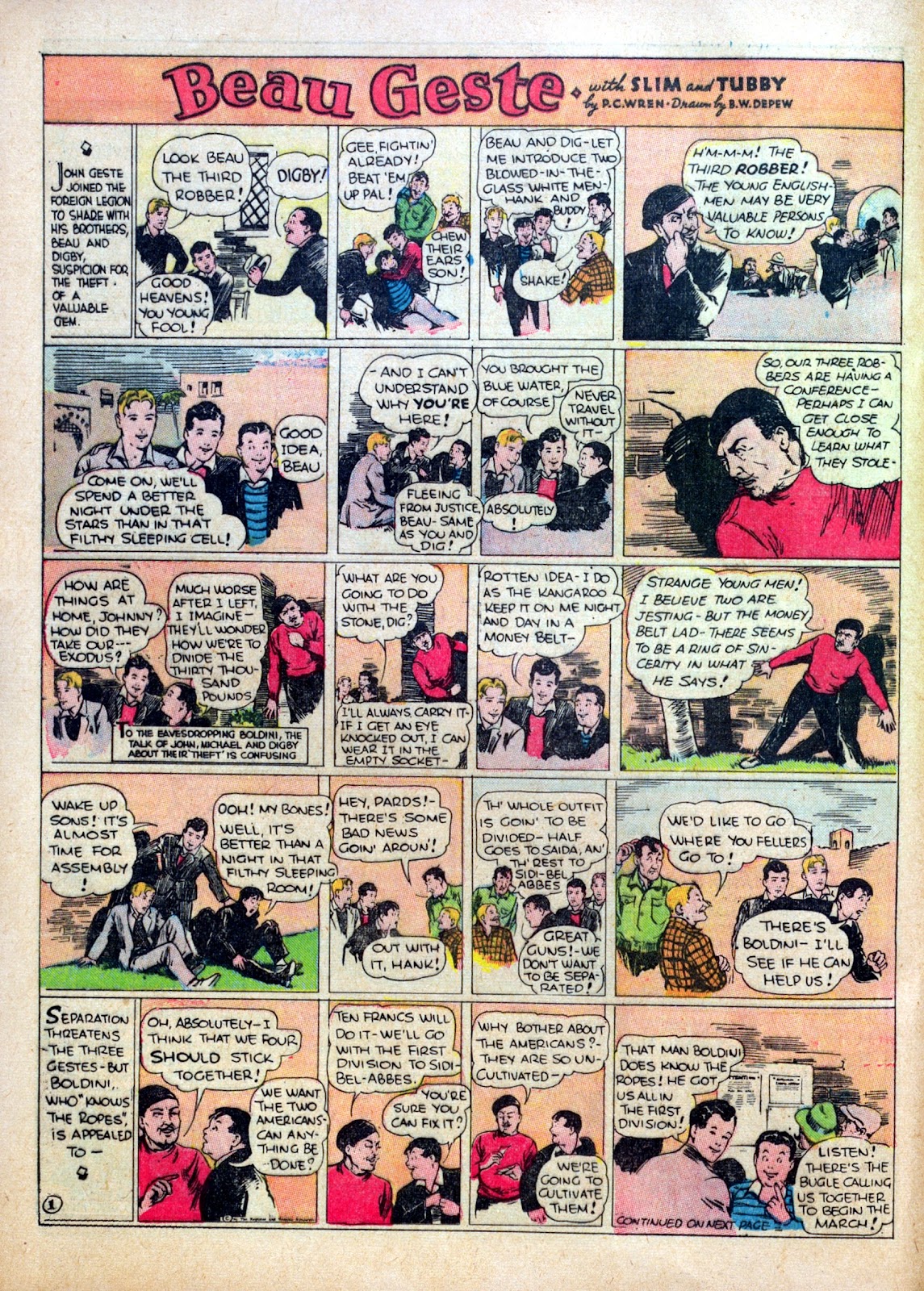 Read online Famous Funnies comic -  Issue #30 - 46