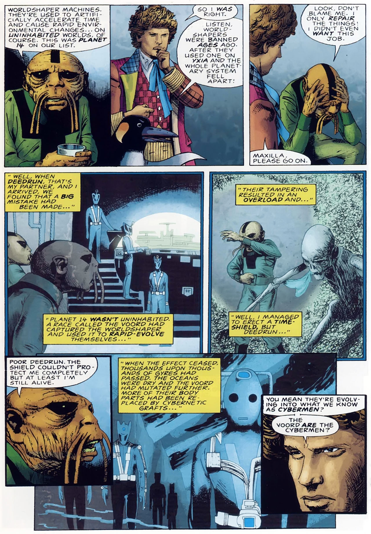 Read online Grant Morrison's Doctor Who comic -  Issue #2 - 18