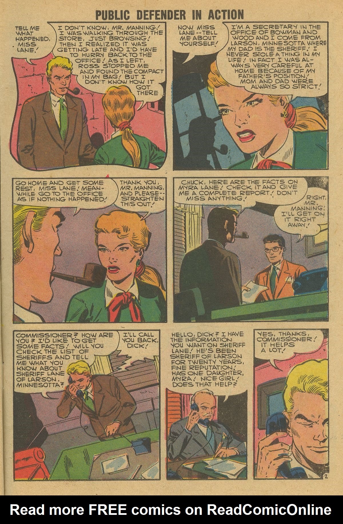 Read online Public Defender in Action comic -  Issue #10 - 11