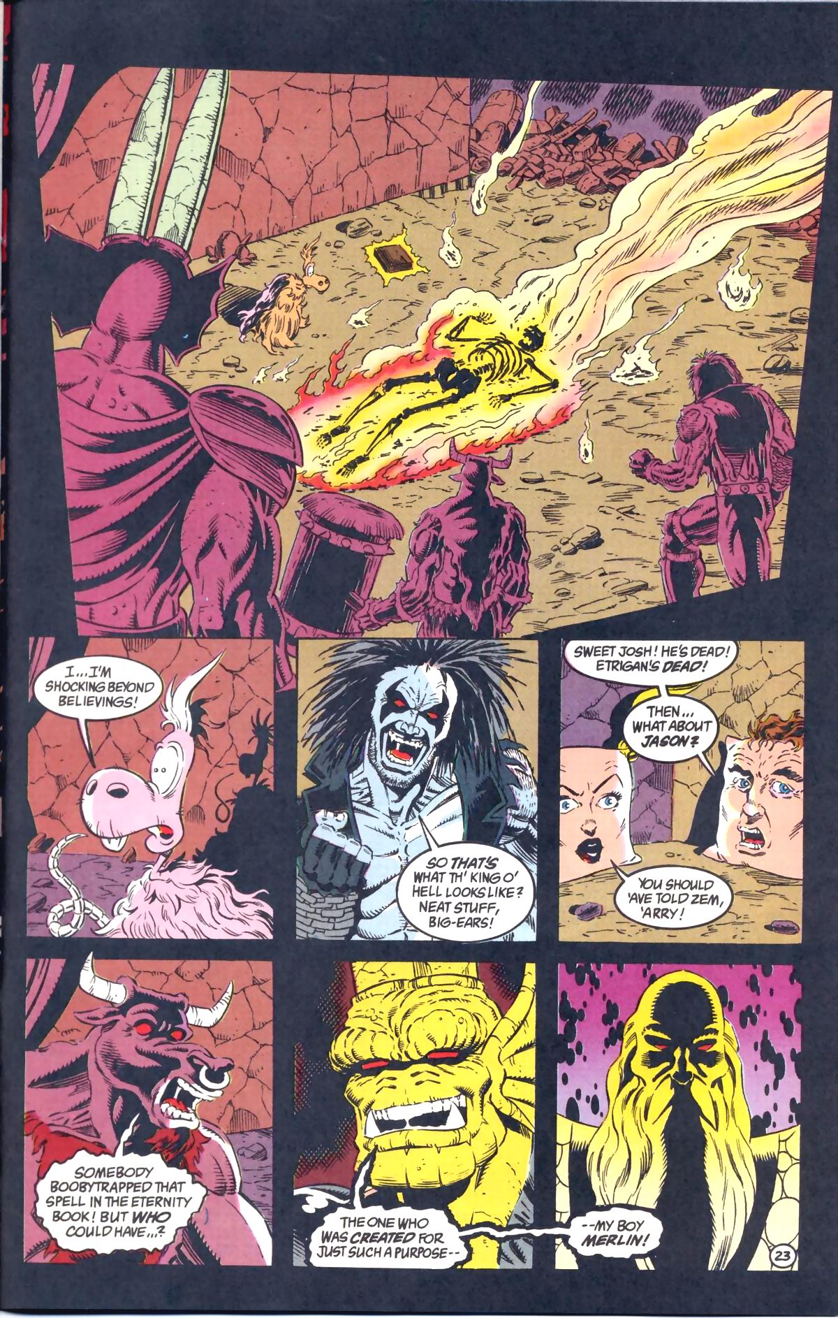 Read online The Demon (1990) comic -  Issue #38 - 24