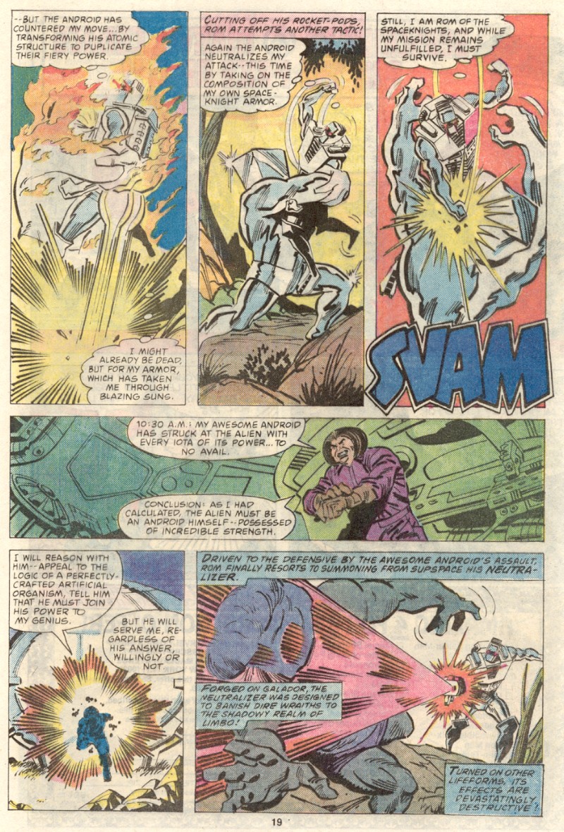 Read online ROM (1979) comic -  Issue #14 - 16