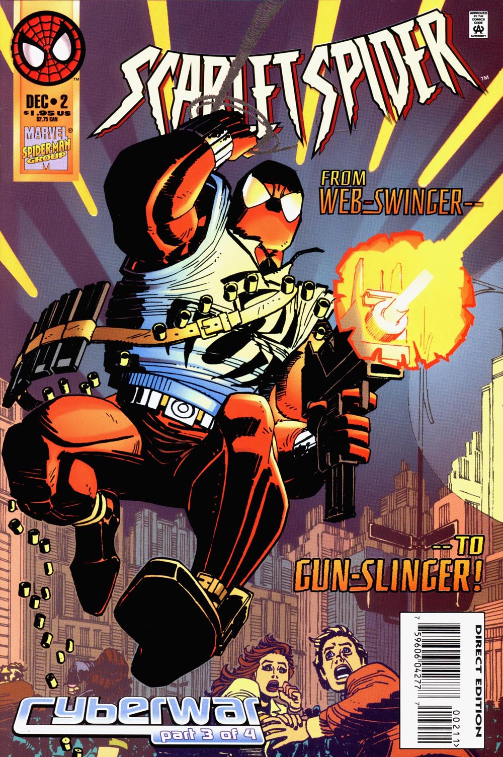 Read online Spider-Man (1990) comic -  Issue #63b - Scarlet Spider 2 - 1