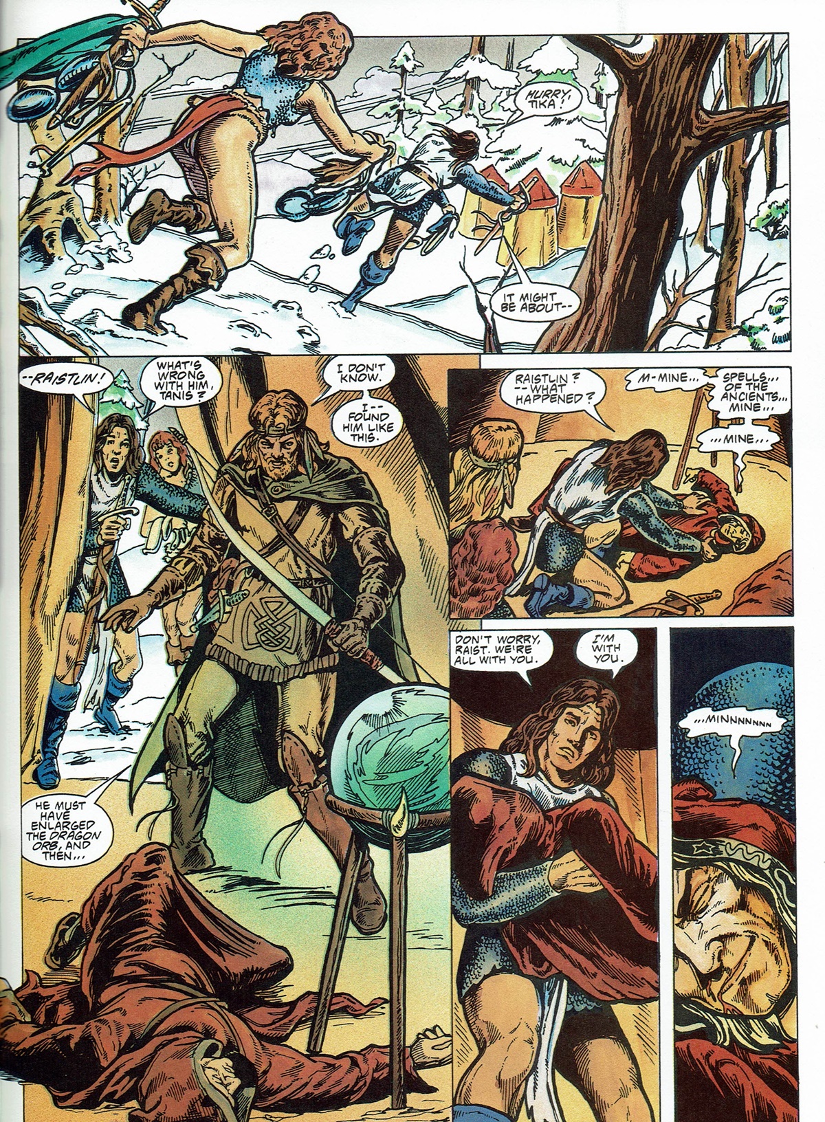 Read online Dragonlance Saga comic -  Issue #5 - 15