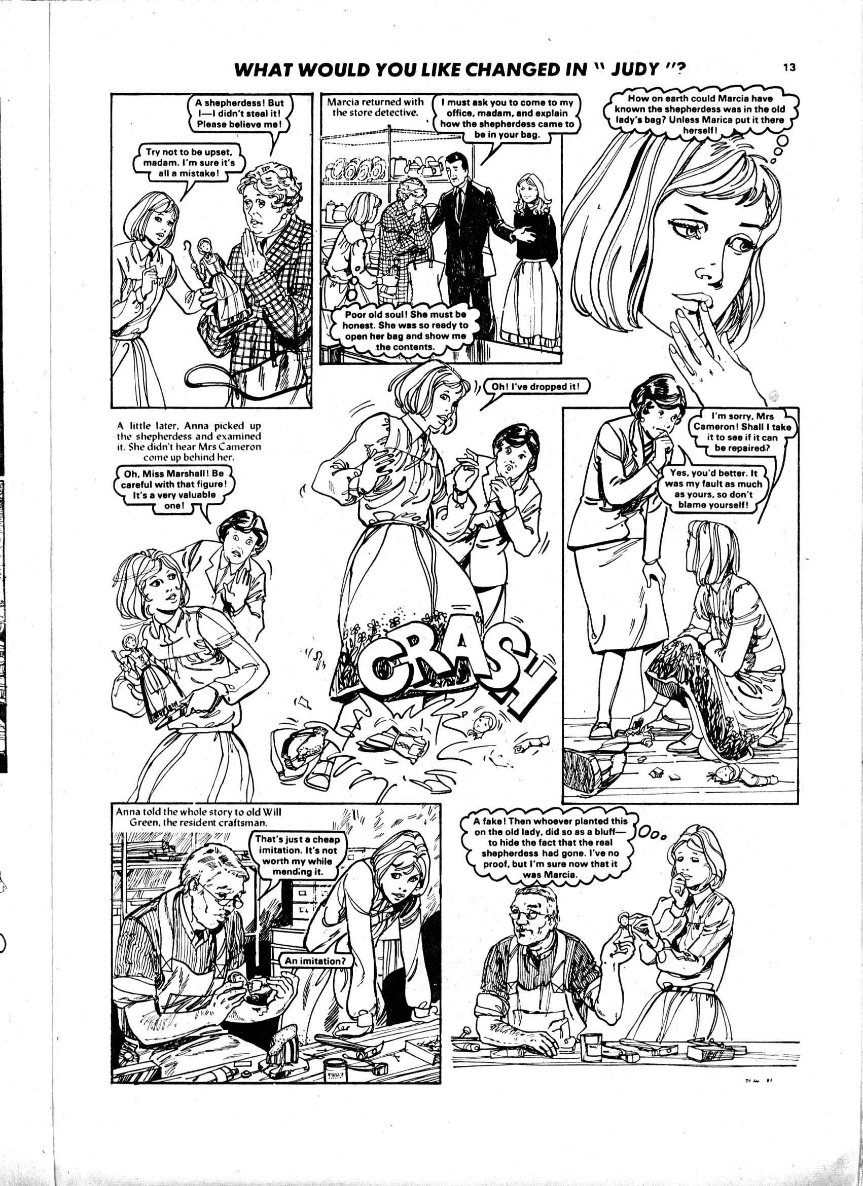 Read online Judy comic -  Issue #98 - 13