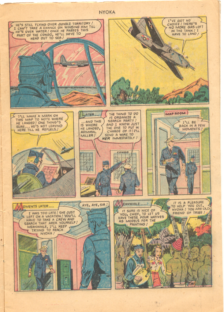Read online Nyoka the Jungle Girl (1945) comic -  Issue #66 - 7