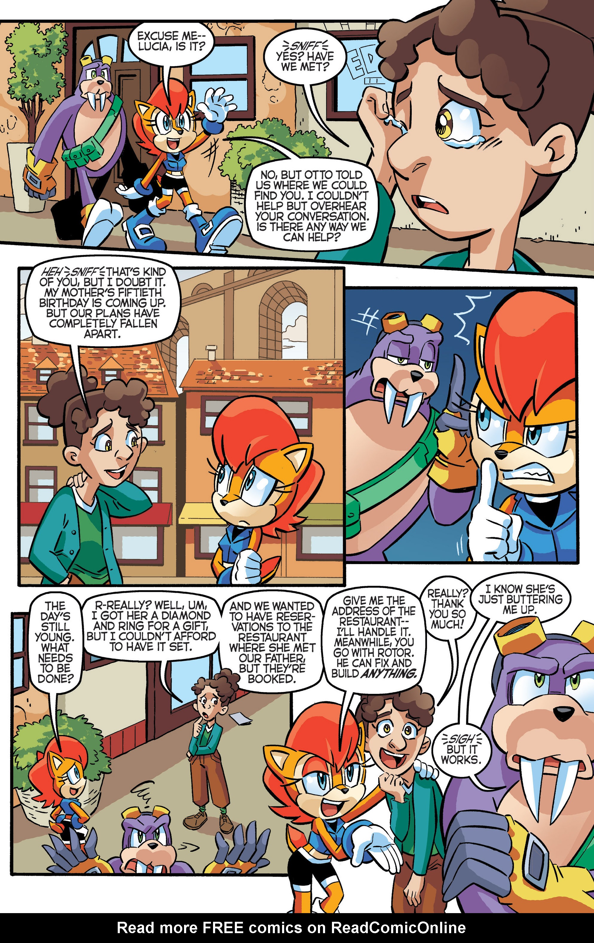 Read online Sonic The Hedgehog comic -  Issue #280 - 17