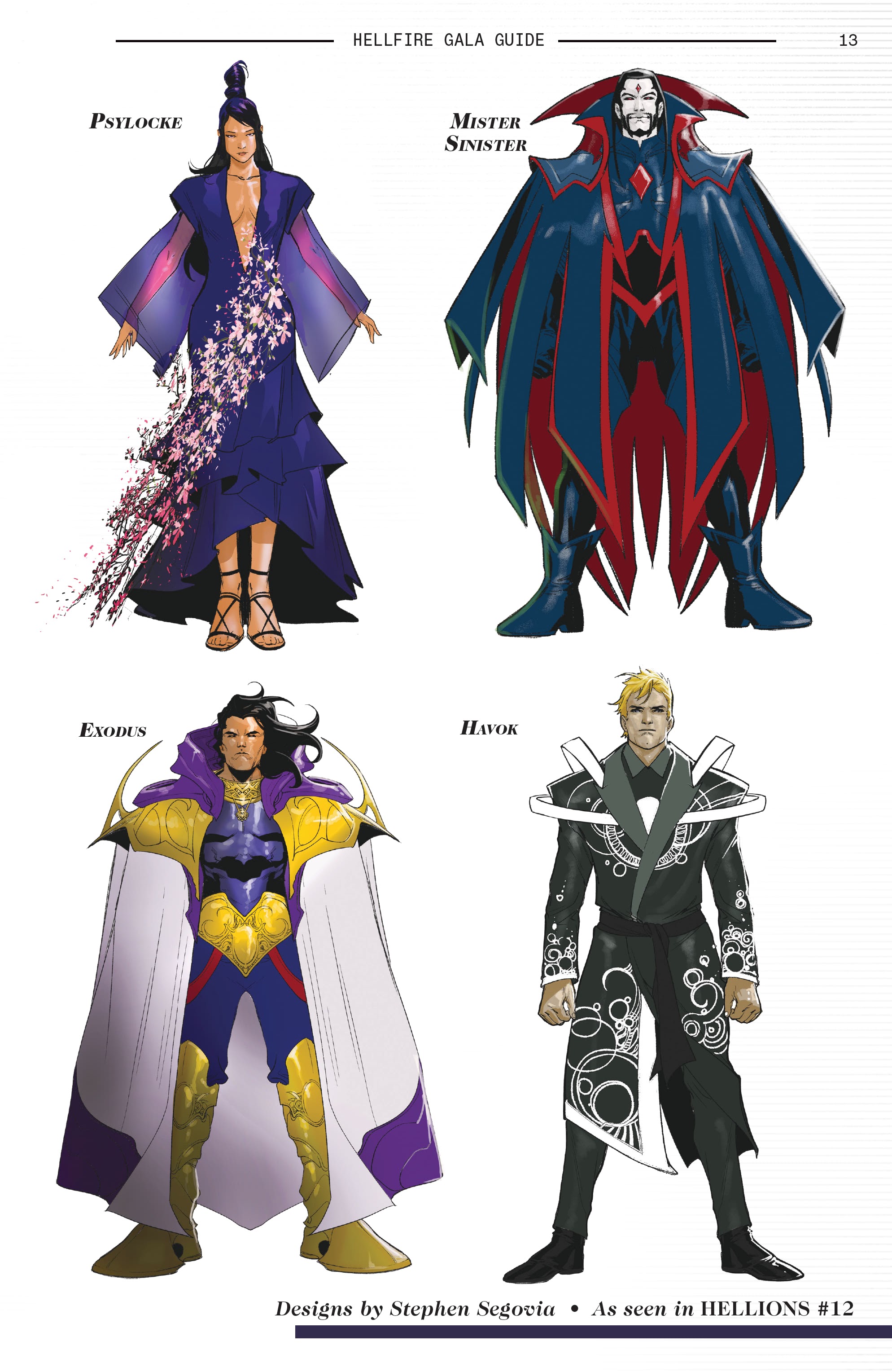 Read online Hellfire Gala Guide comic -  Issue # Full - 12