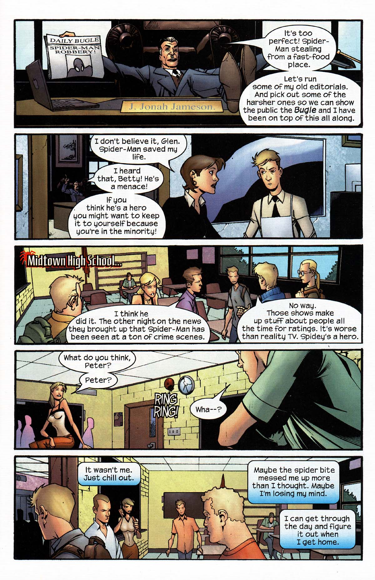 Read online Marvel Age Spider-Man comic -  Issue #12 - 4