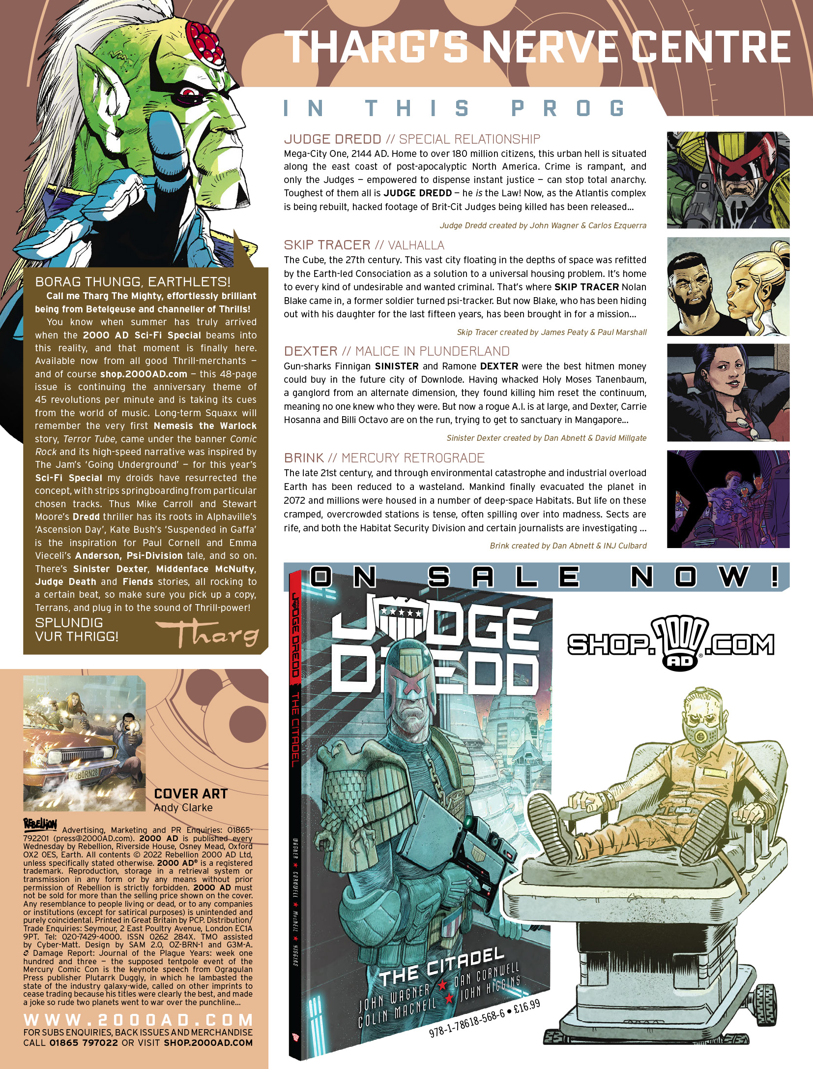 Read online 2000 AD comic -  Issue #2290 - 2