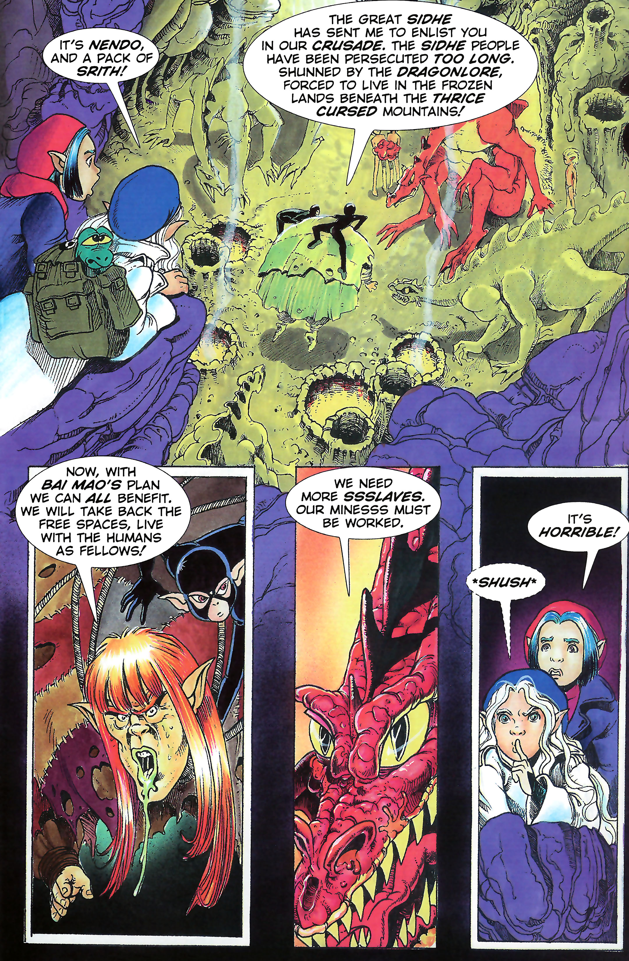 Read online Legend of the Elflord comic -  Issue #2 - 27