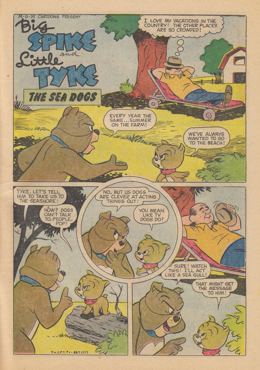 Read online Tom & Jerry Picnic Time comic -  Issue # TPB - 20