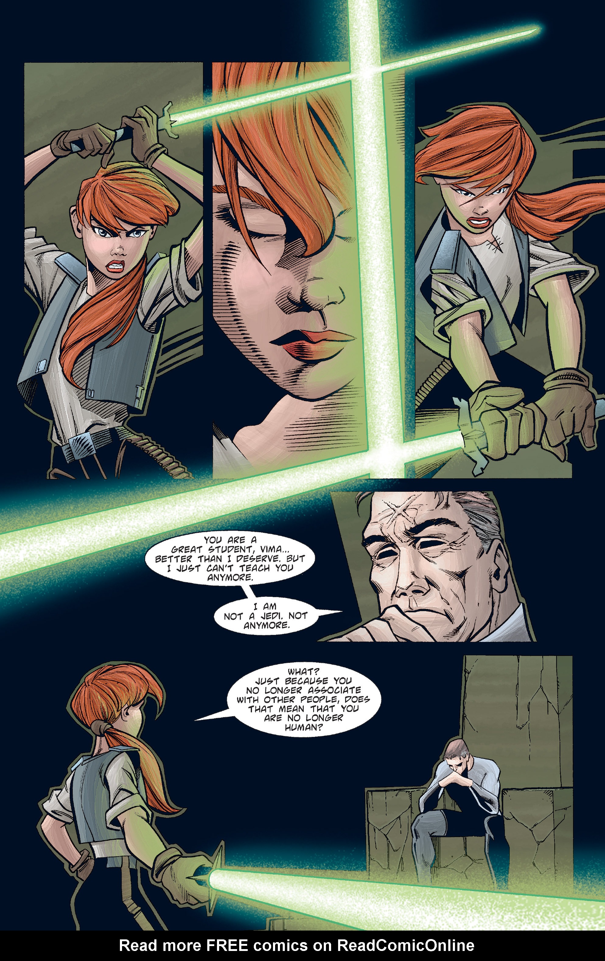 Read online Star Wars: Tales of the Jedi - Redemption comic -  Issue #4 - 14