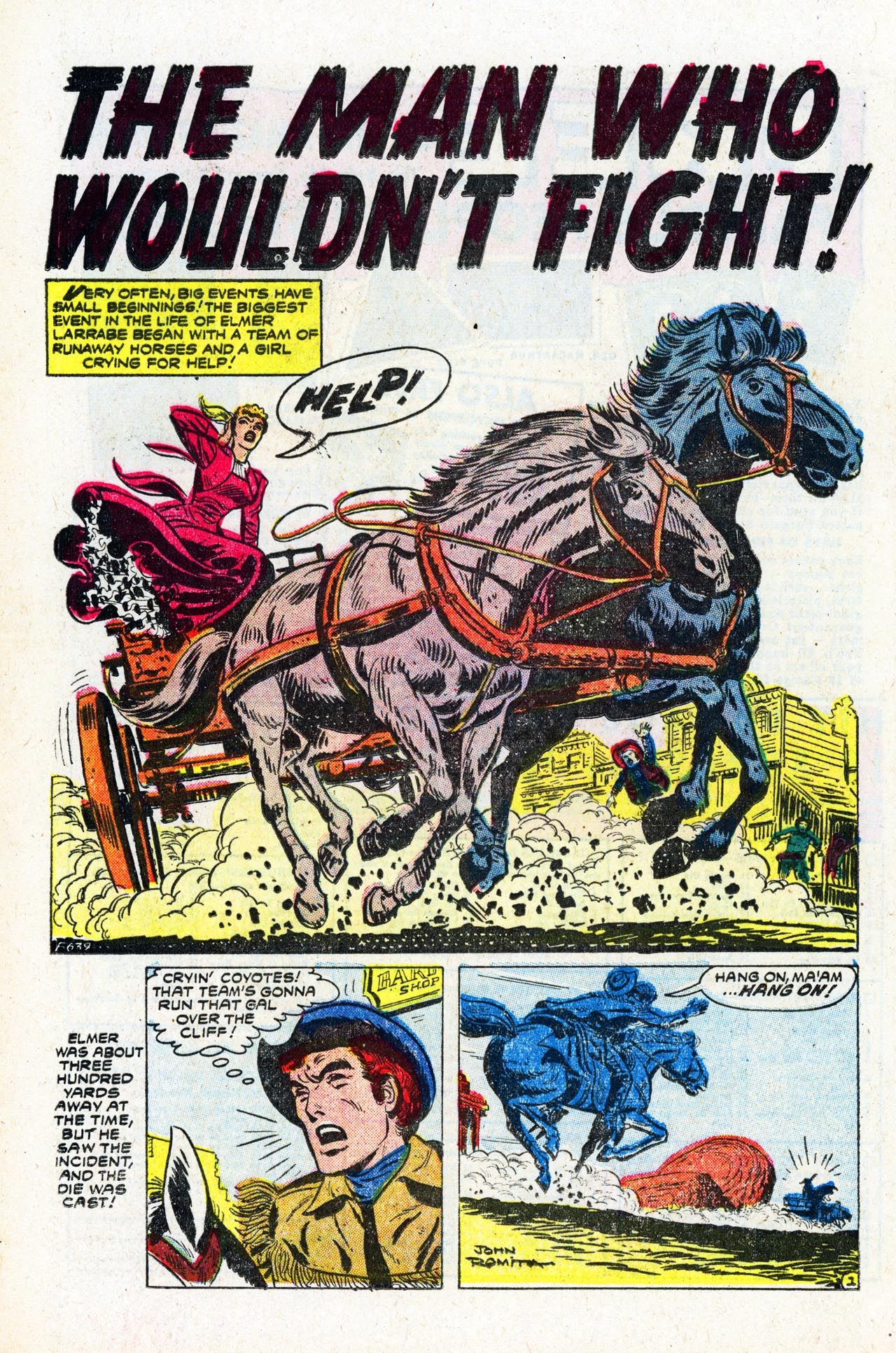Read online The Outlaw Kid (1954) comic -  Issue #5 - 20
