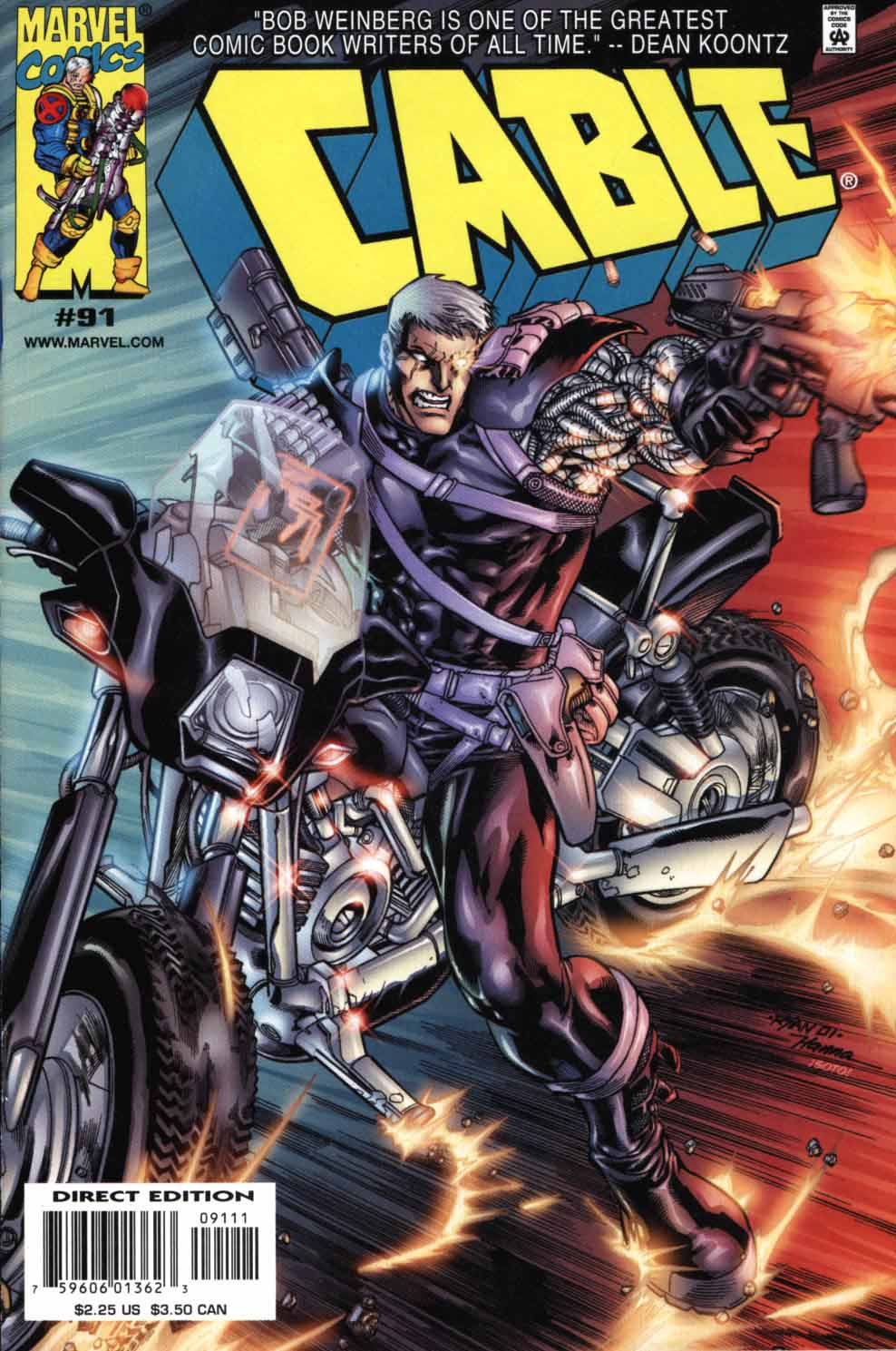 Read online Cable (1993) comic -  Issue #91 - 1