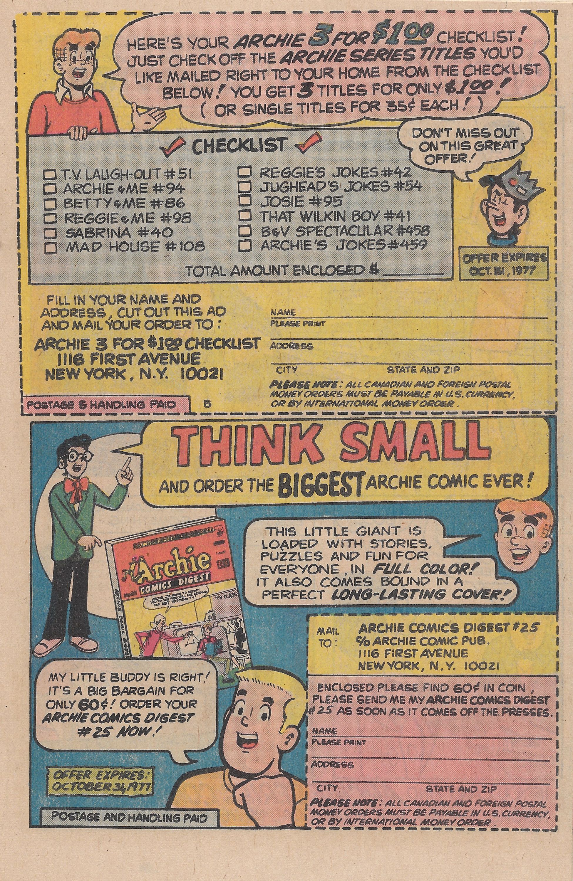 Read online Archie and Me comic -  Issue #93 - 19
