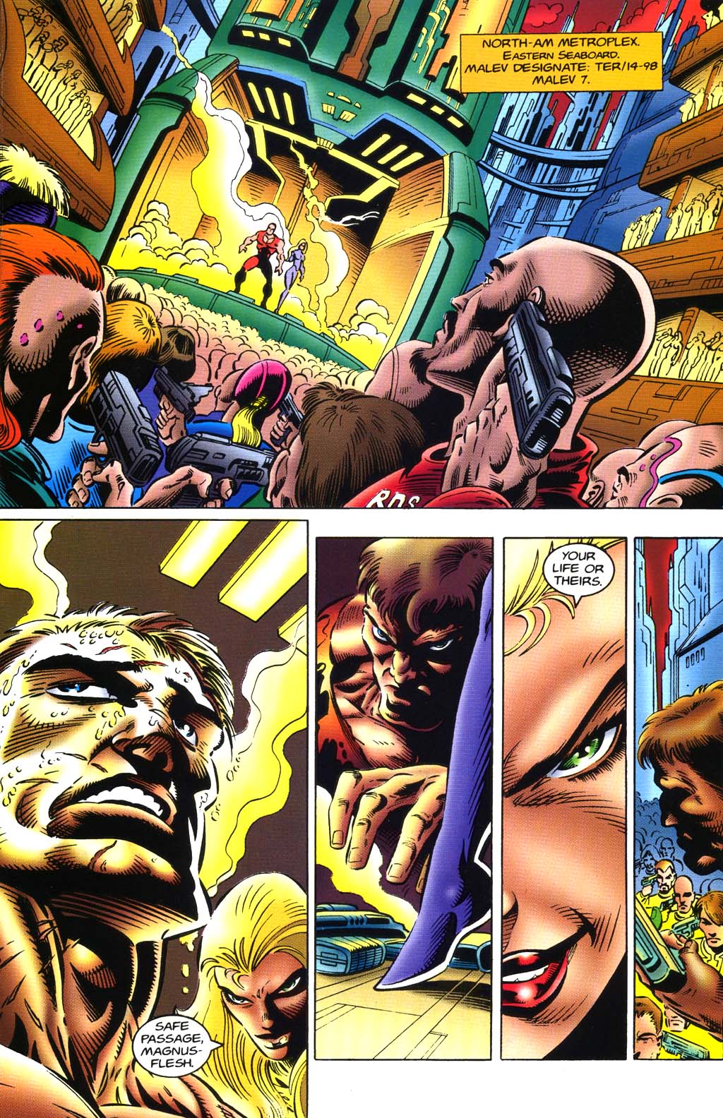 Read online Magnus Robot Fighter (1991) comic -  Issue #64 - 2