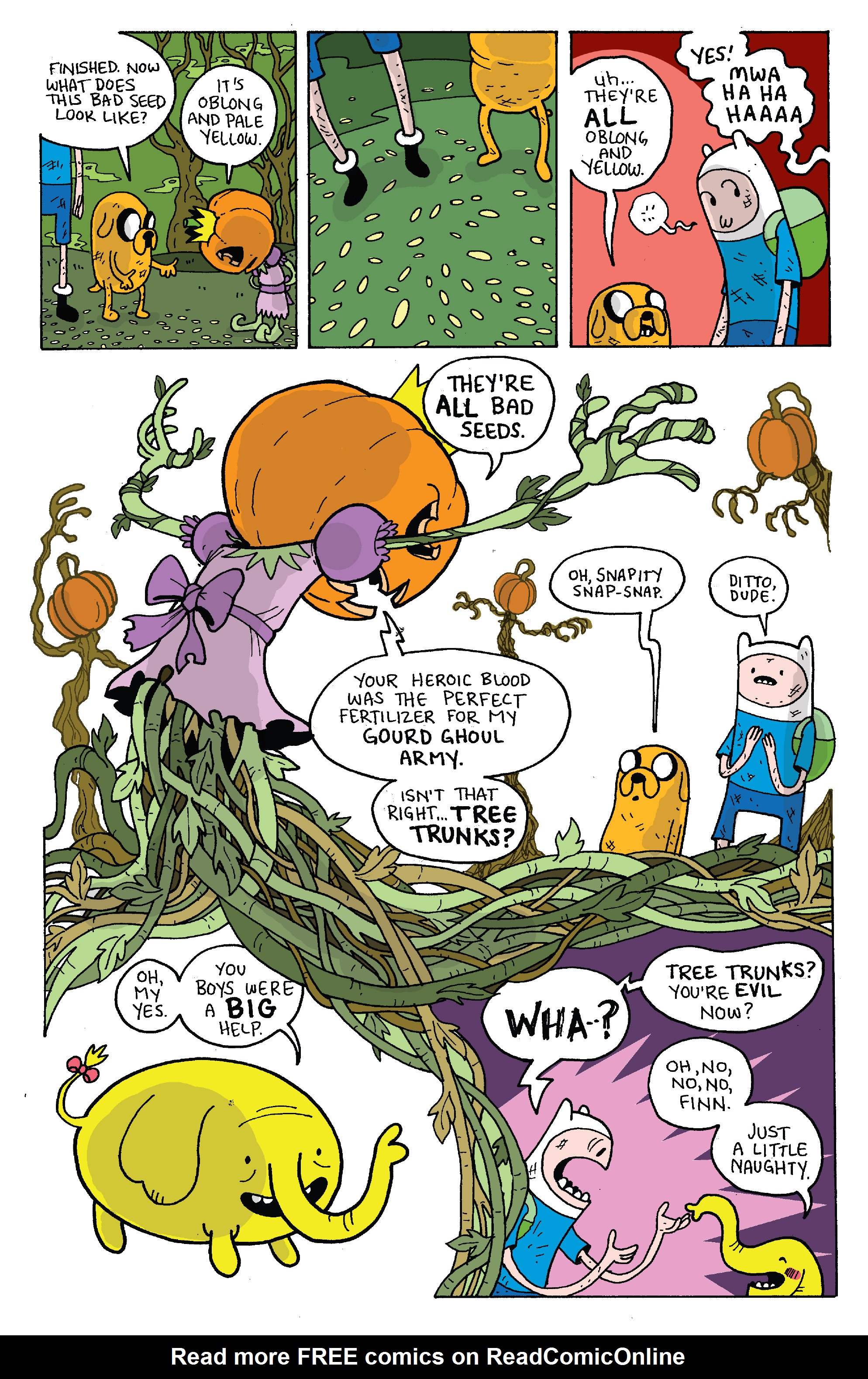 Read online Adventure Time 2013 Spoooktacular comic -  Issue # Full - 20