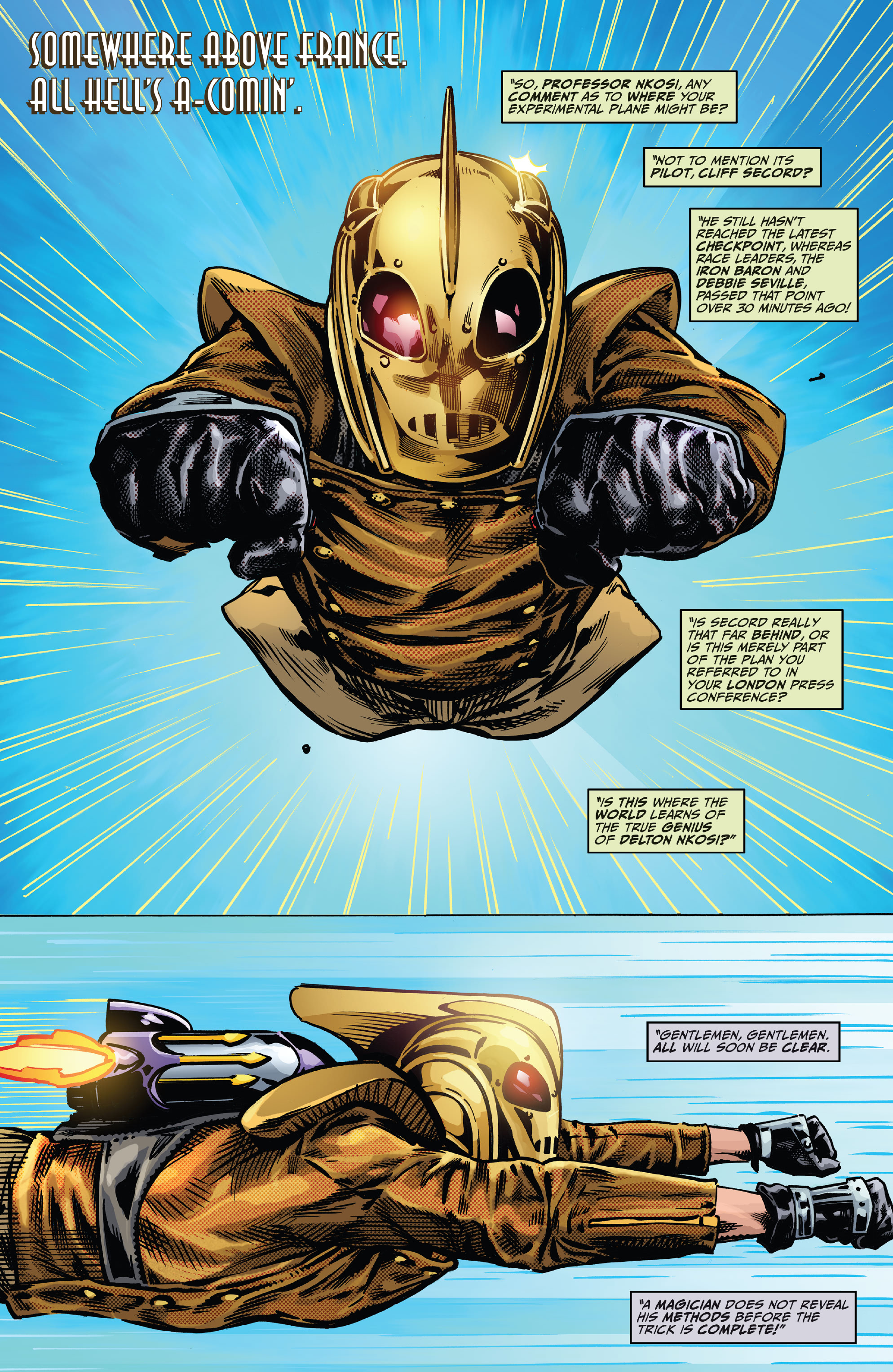 Read online The Rocketeer: The Great Race comic -  Issue #4 - 3