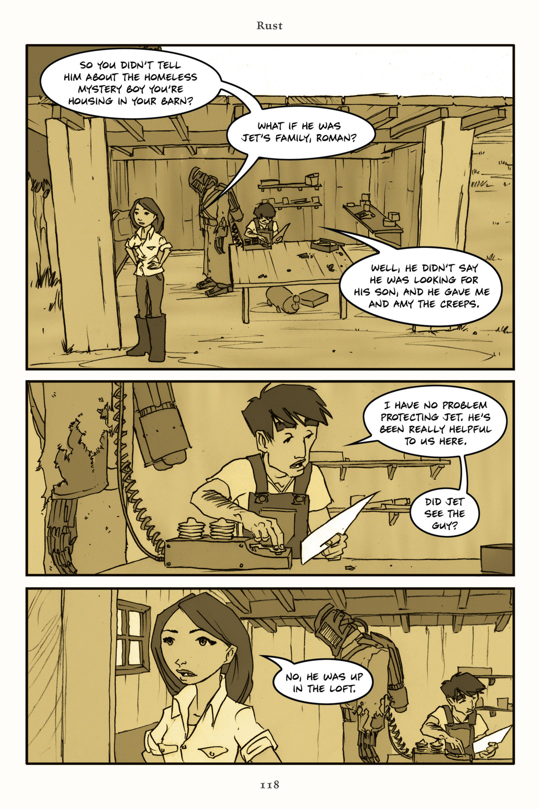 Read online Rust comic -  Issue # TPB 2 - 134