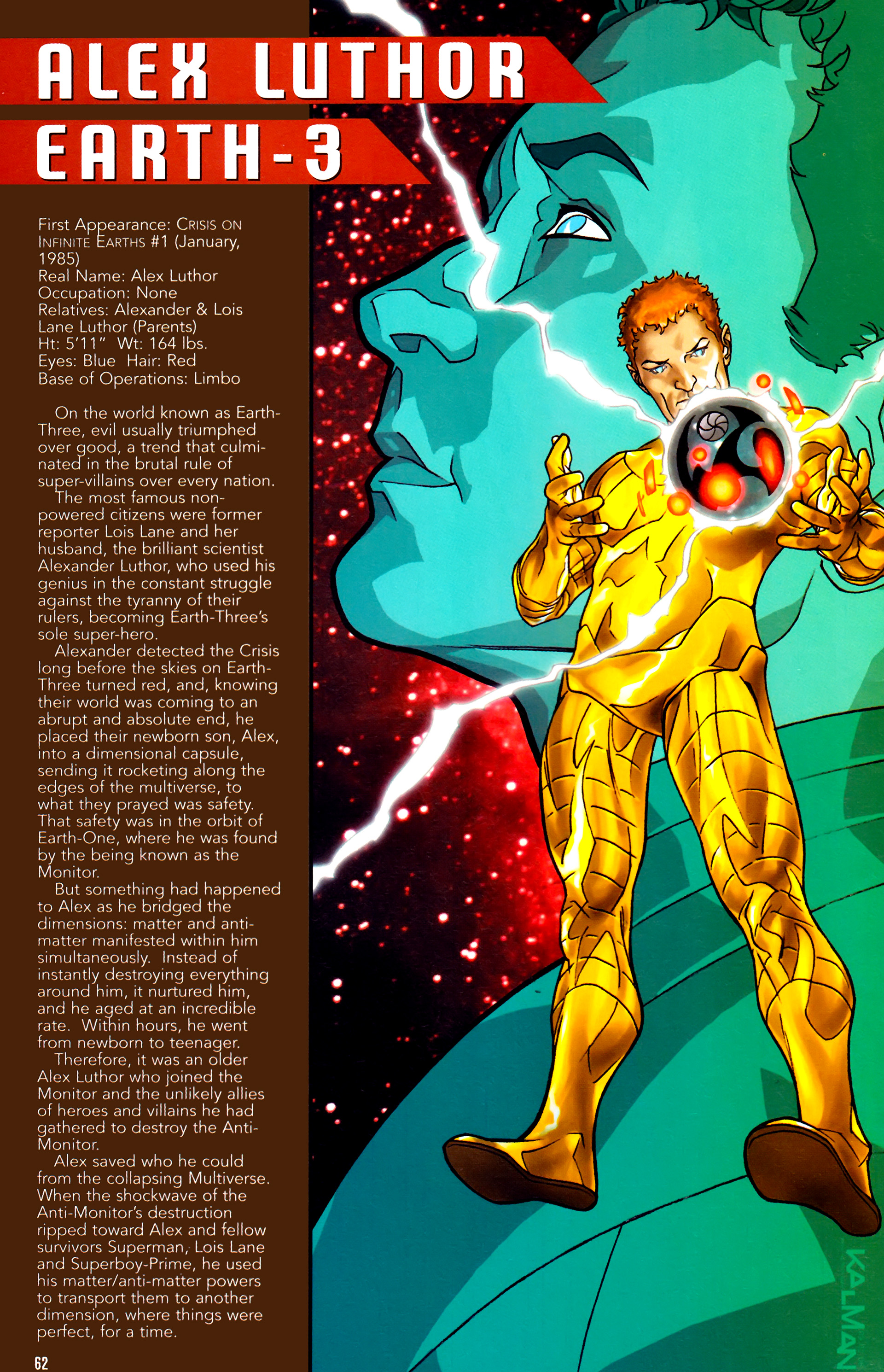 Read online Infinite Crisis Secret Files 2006 comic -  Issue # Full - 49