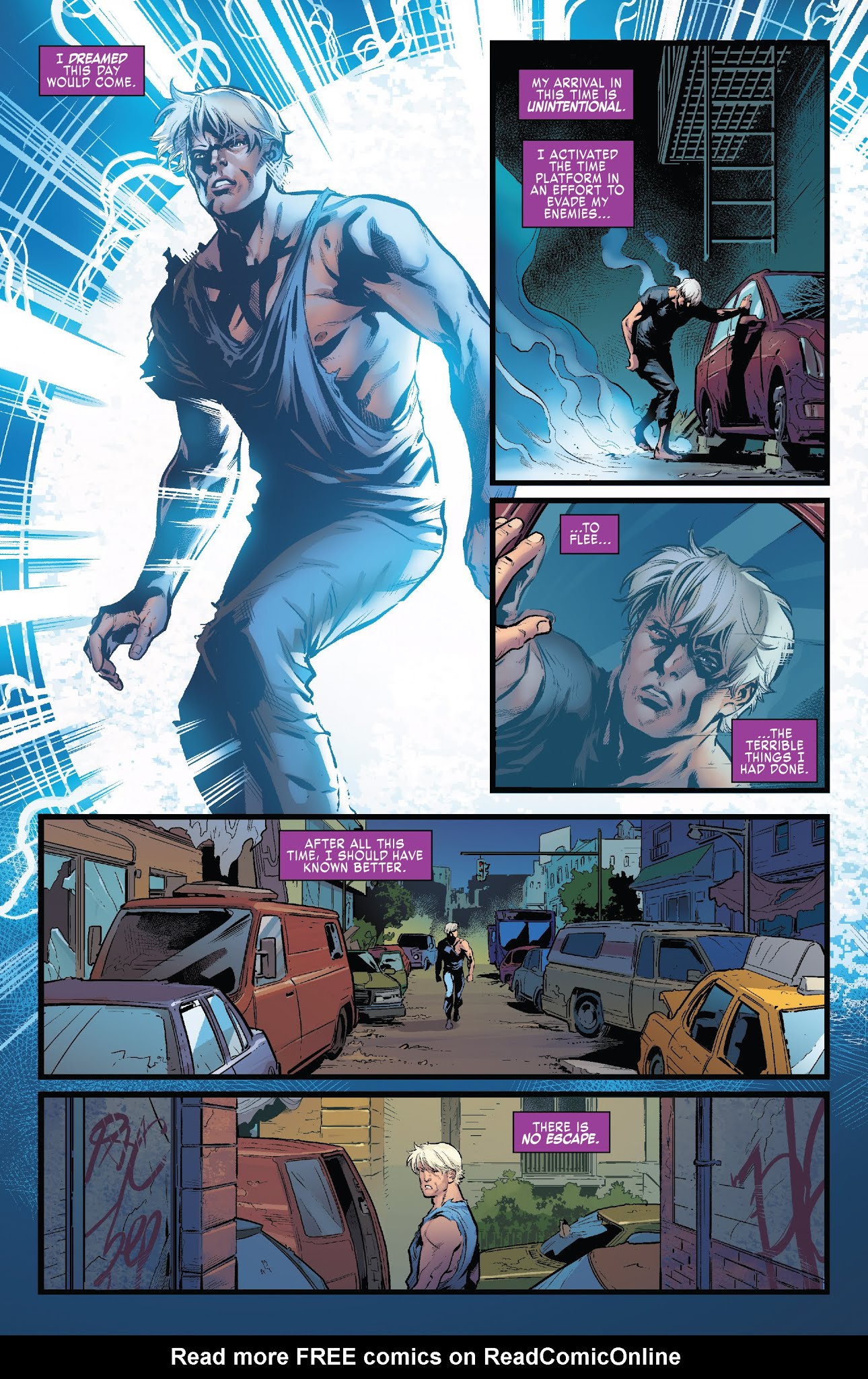 Read online X-Men: Blue comic -  Issue #33 - 4
