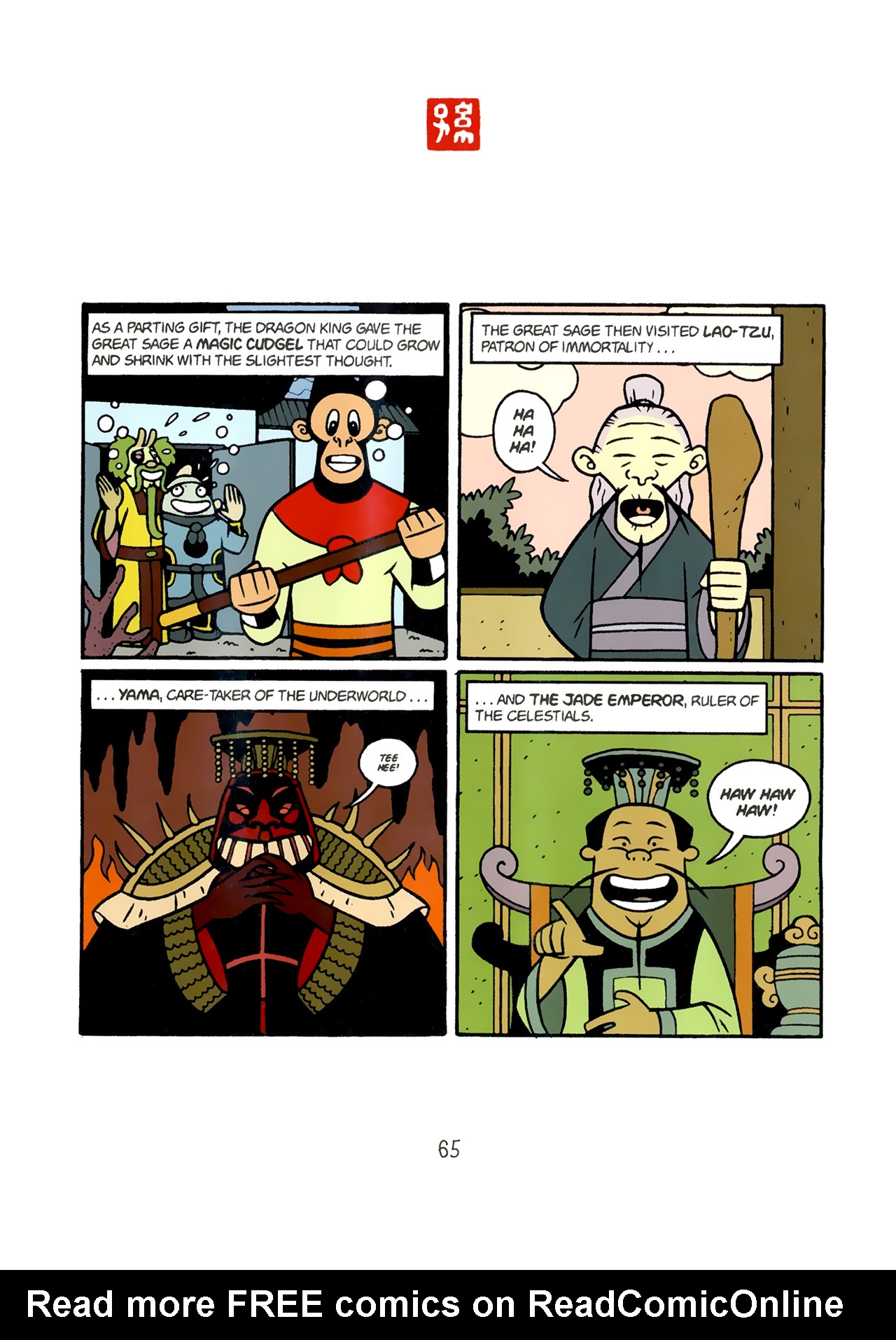 Read online American Born Chinese comic -  Issue # Full - 62