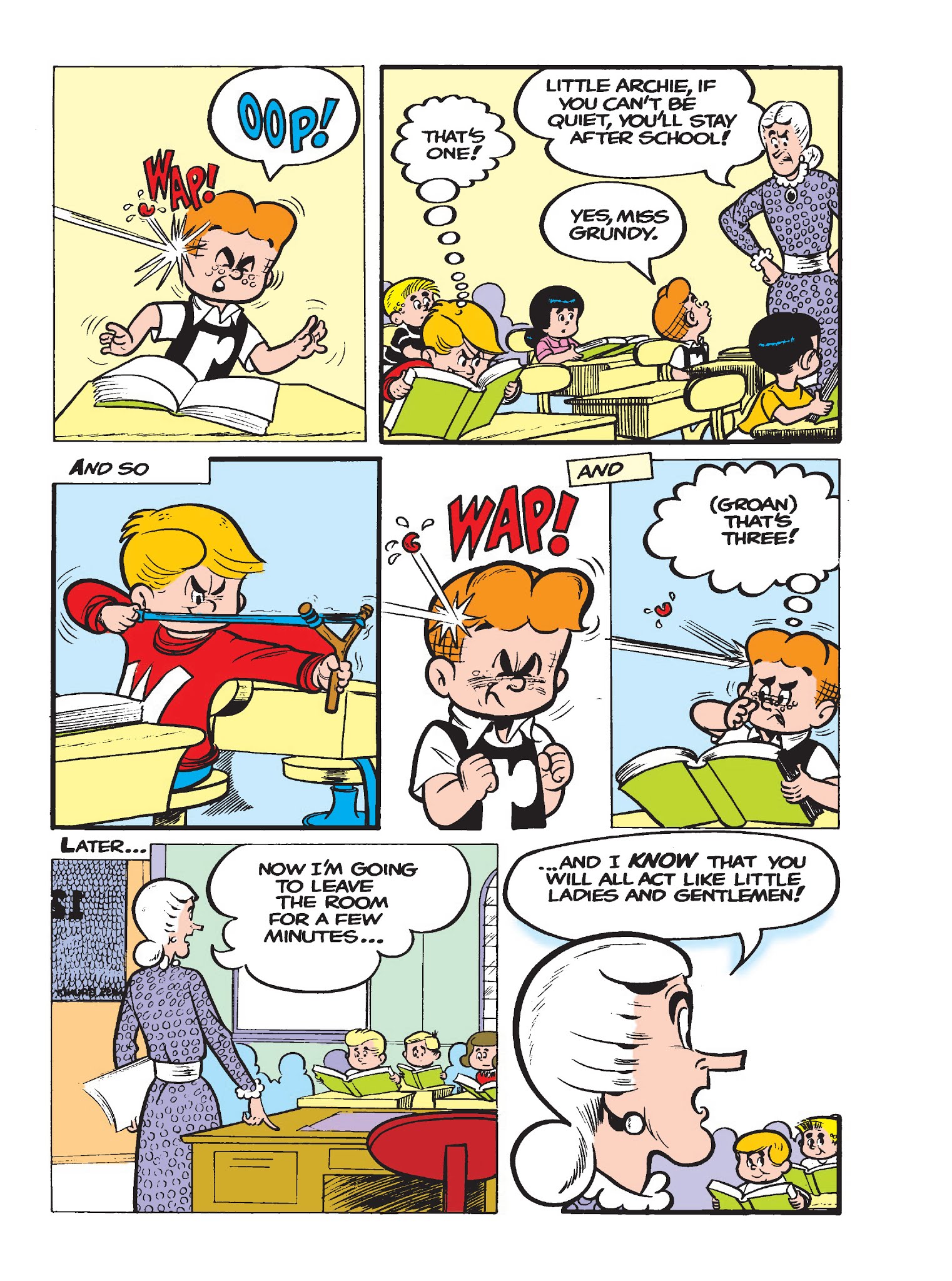 Read online Archie's Funhouse Double Digest comic -  Issue #22 - 225